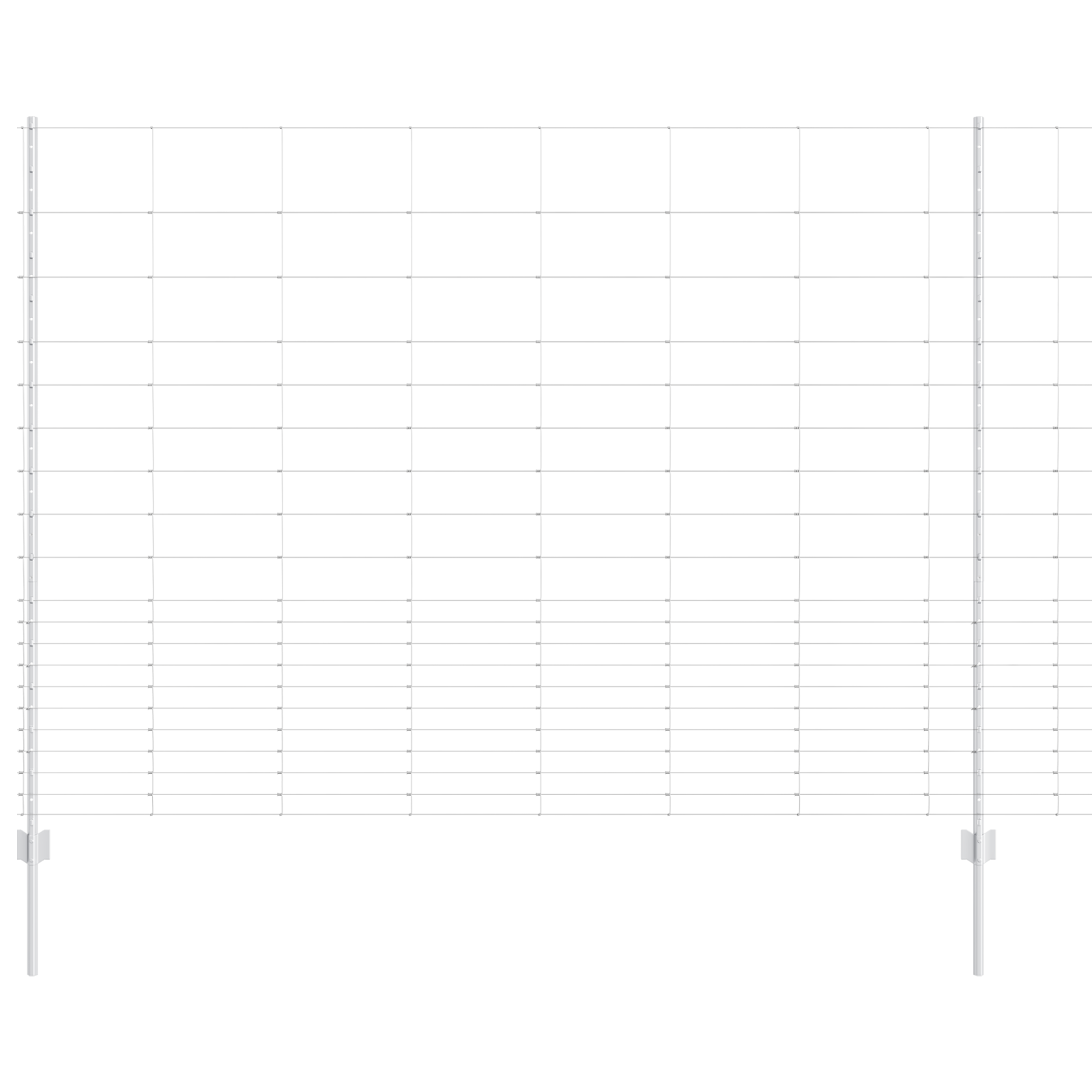Fence Posts 22 pcs U-Channel 160 cm Galvanised Steel - Image 2