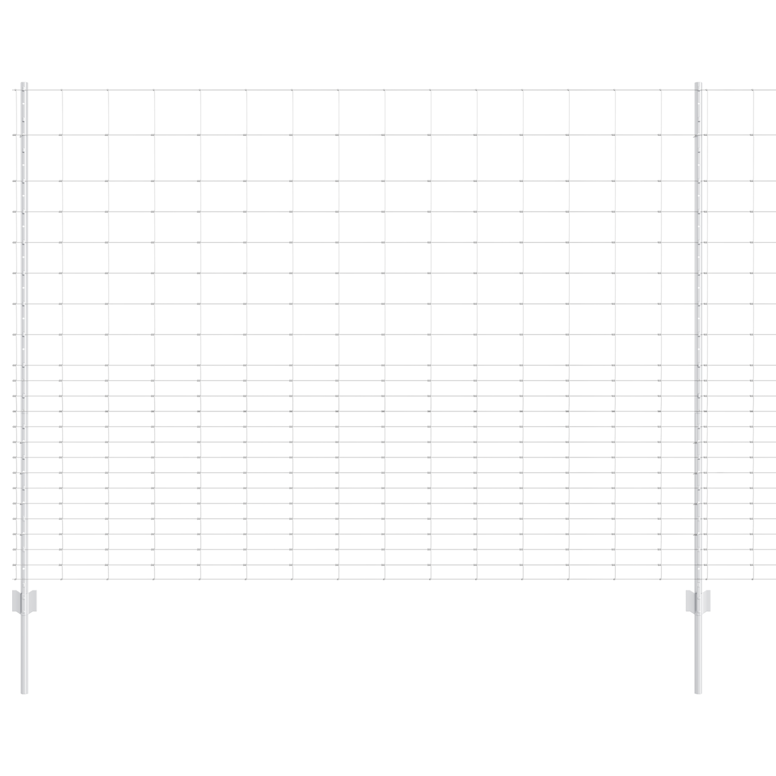 Fence Posts 22 pcs U-Channel 160 cm Galvanised Steel - Image 2