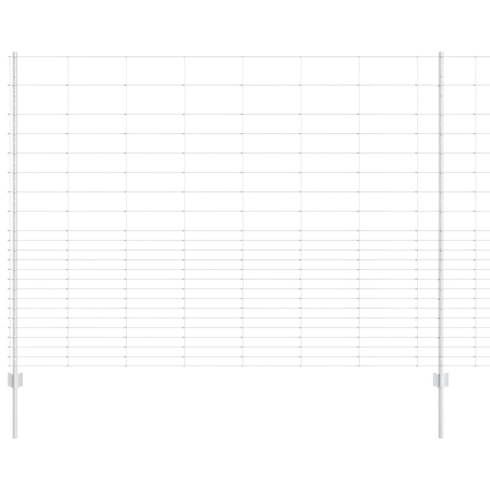 Fence Posts 22 pcs U-Channel 160 cm Galvanised Steel - Image 2