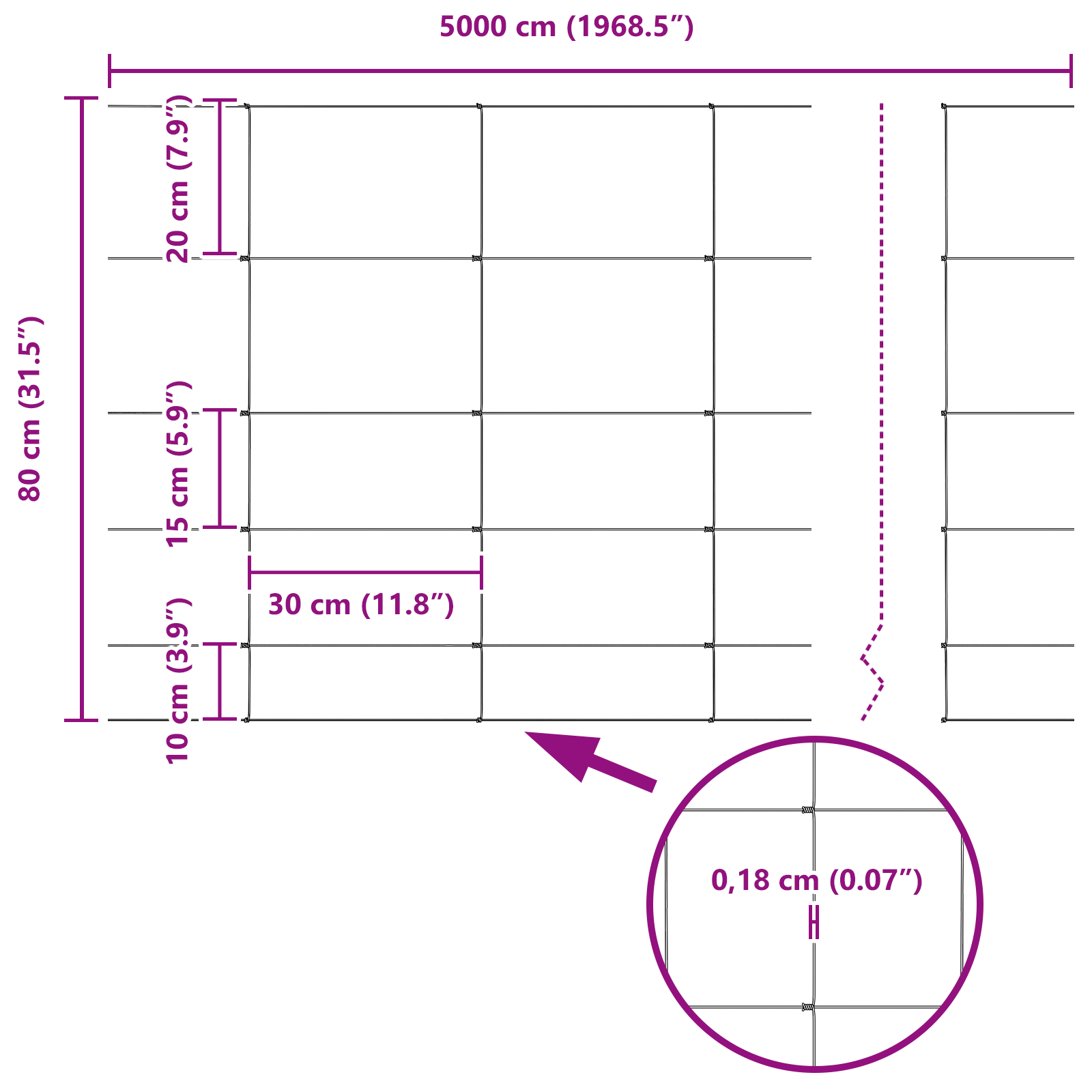 Fence Posts 11 pcs U-Channel 80 cm Galvanized Steel - Image 11