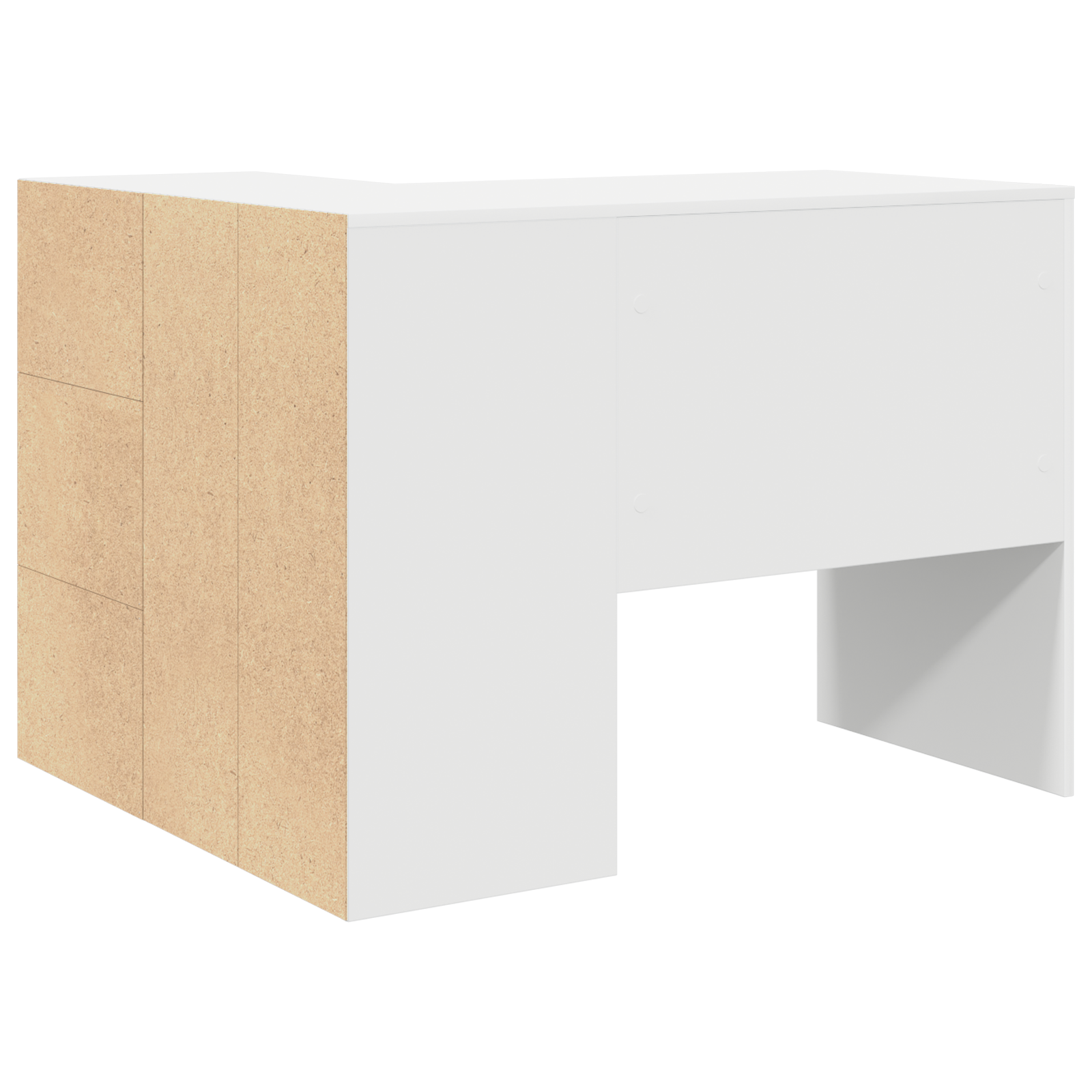Corner Desk White 102x88x75 cm Engineered Wood - Image 8