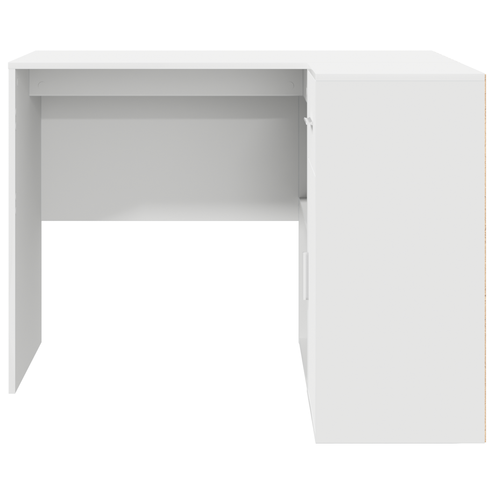 Corner Desk White 102x88x75 cm Engineered Wood - Image 7