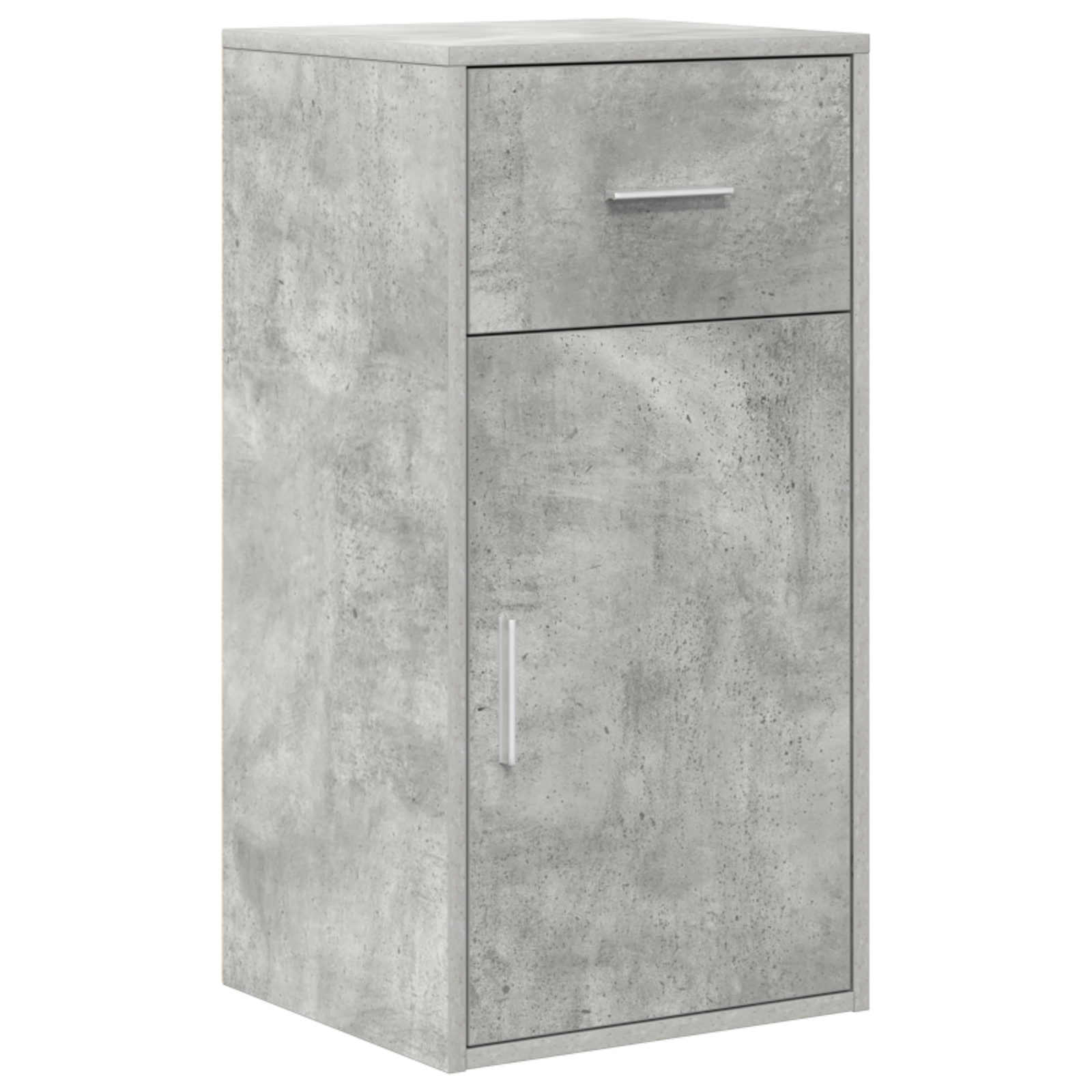 Corner Desk Concrete Grey 102x88x75 cm Engineered Wood - Image 5