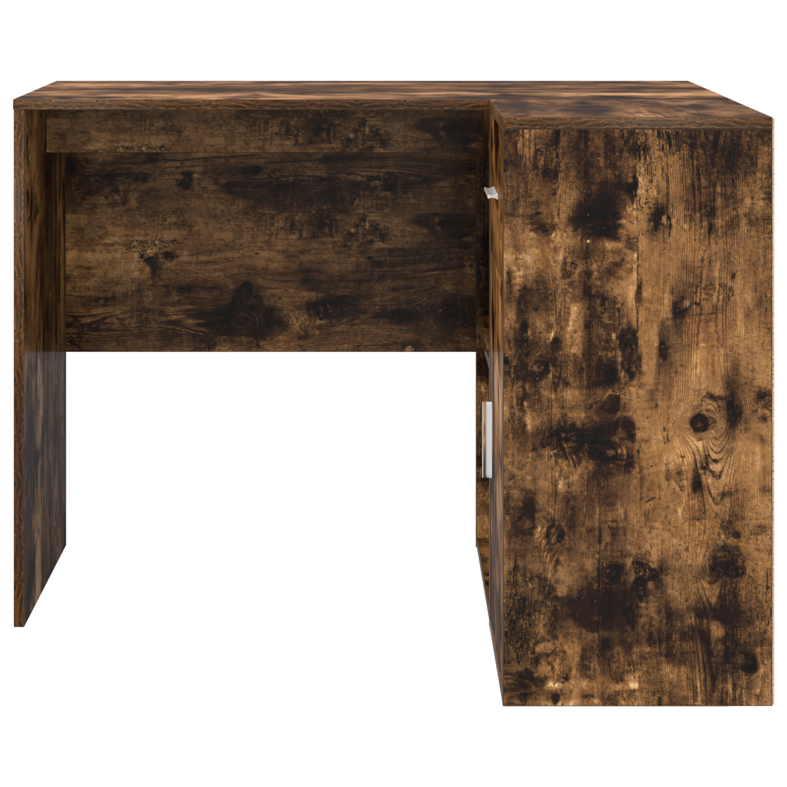 Corner Desk Smoked Oak 102x88x75 cm Engineered Wood - Image 7