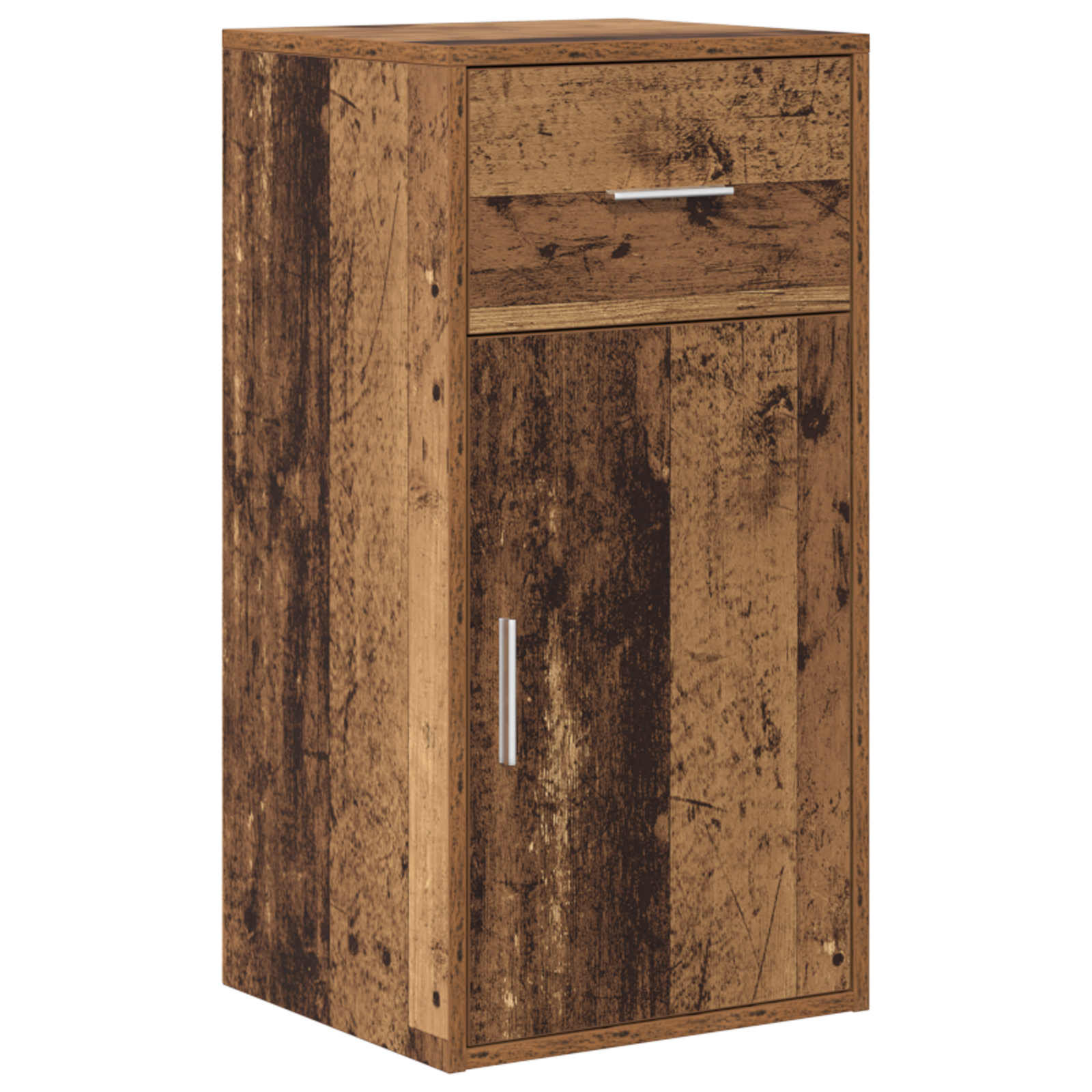 Corner Desk Old Wood 102x88x75 cm Engineered Wood - Image 5