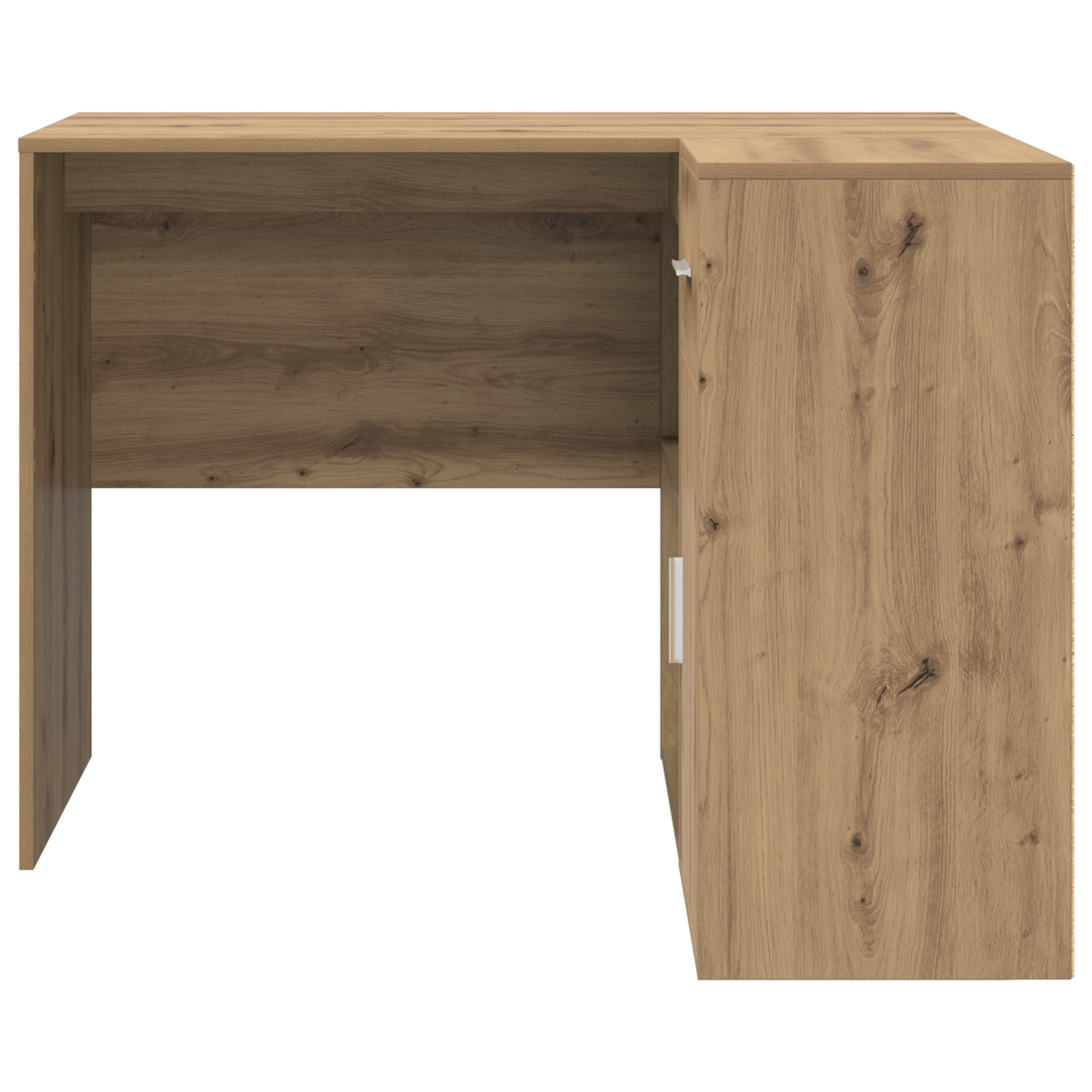 Corner Desk Artisan Oak 102x88x75 cm Engineered Wood - Image 7