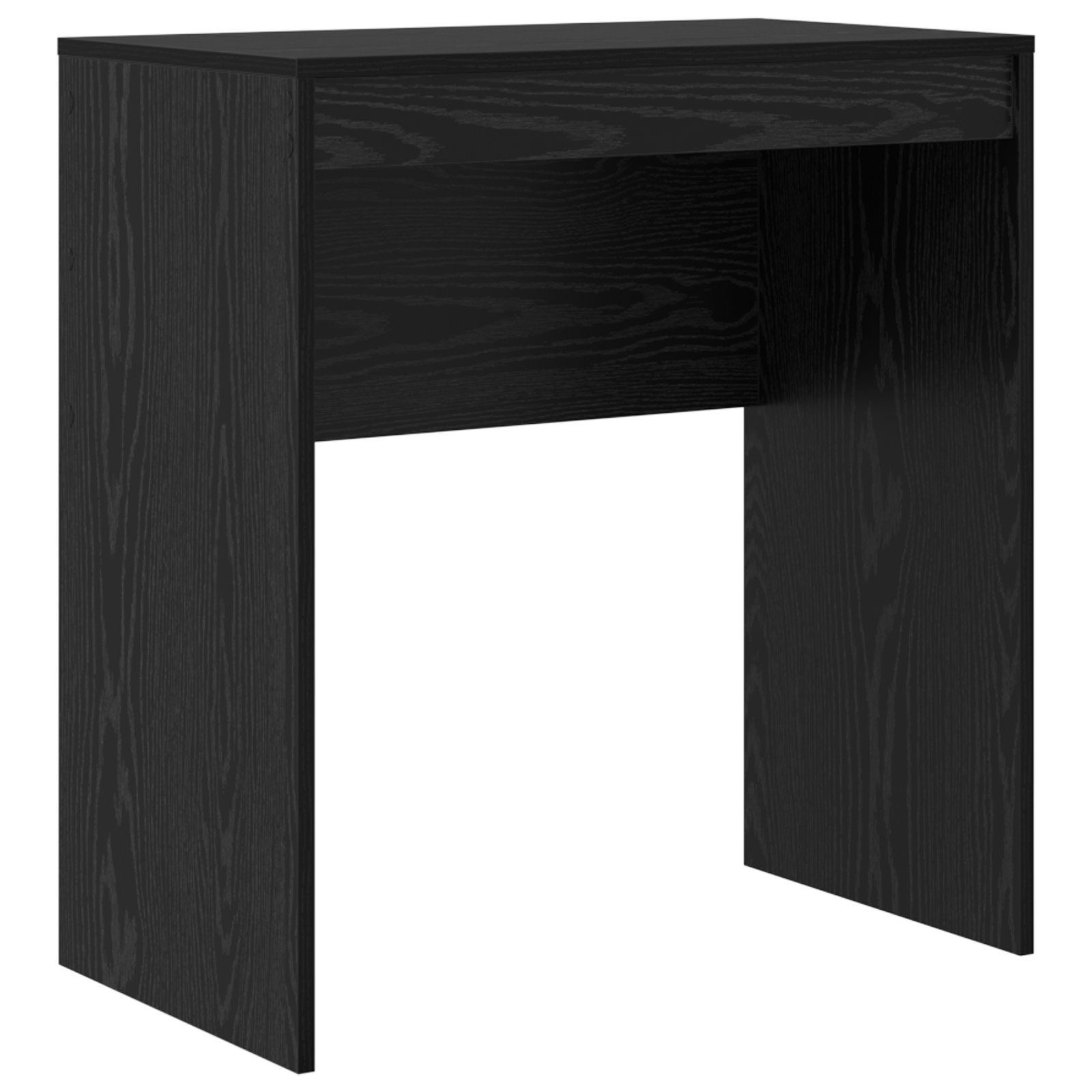 Desk with Storage Black Oak Engineered Wood - Image 4