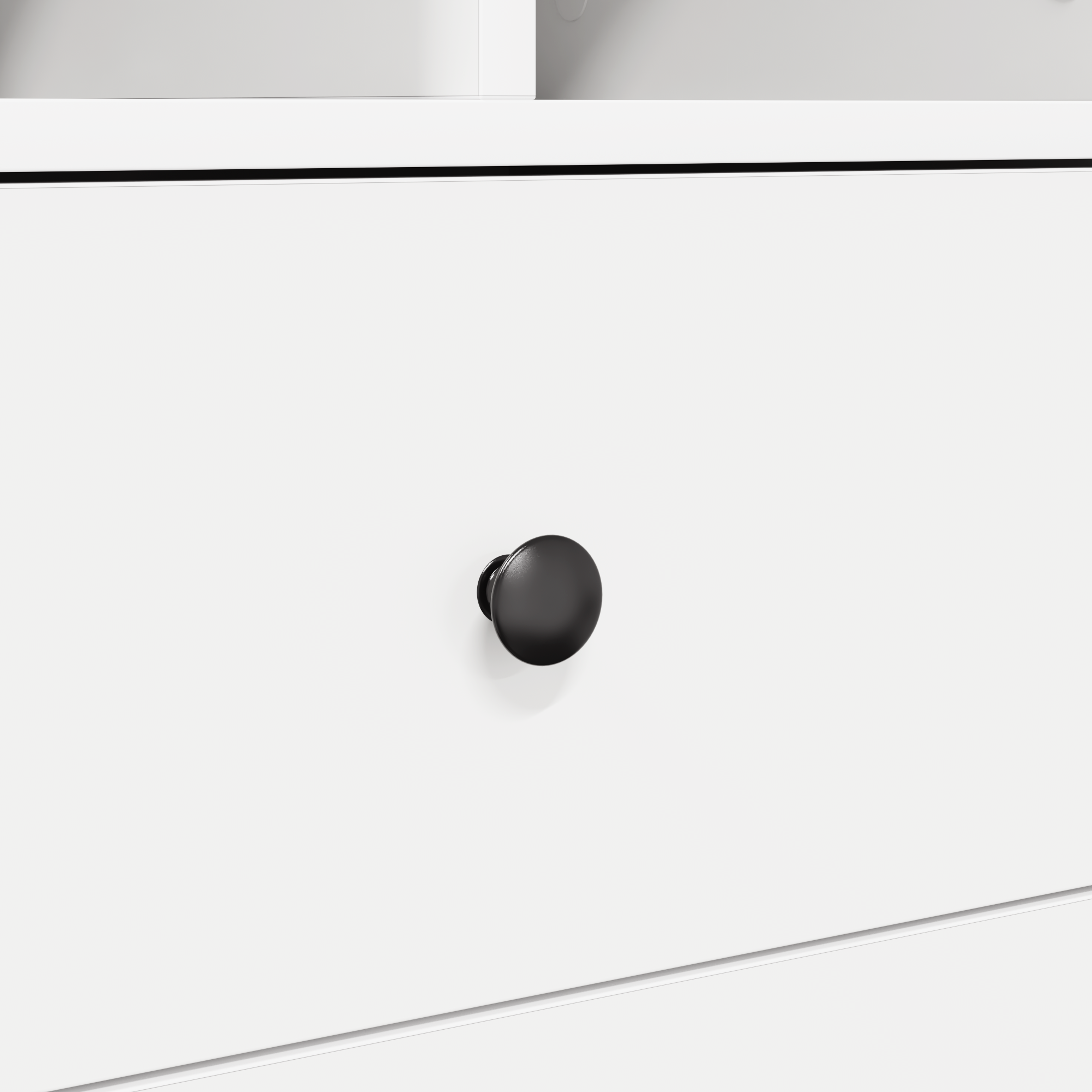 Desk with Storage White Engineered Wood - Image 9