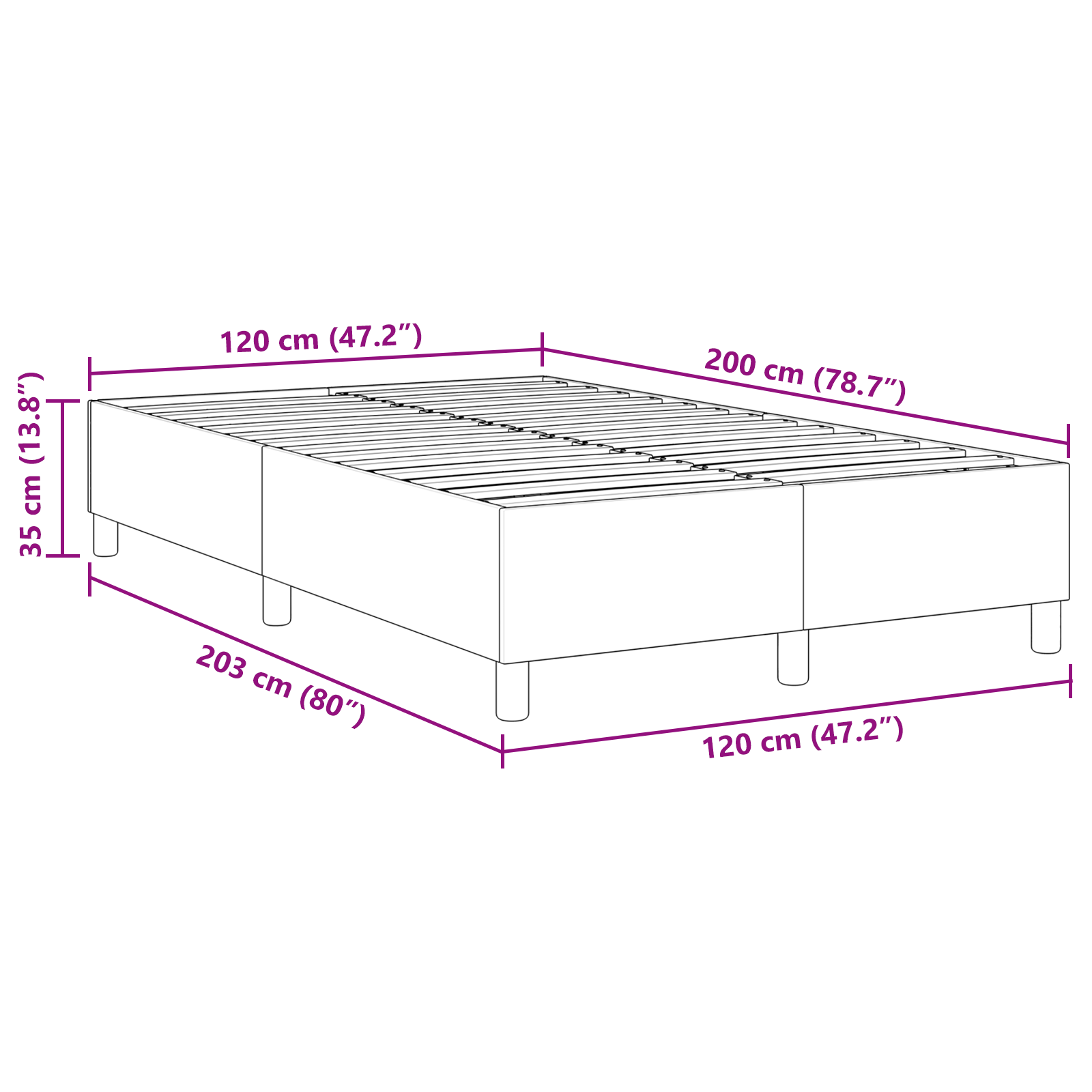 Box Spring Lova Šviesiai Žalia Pilka 120x200 cm Aksomo Audinys - Image 10