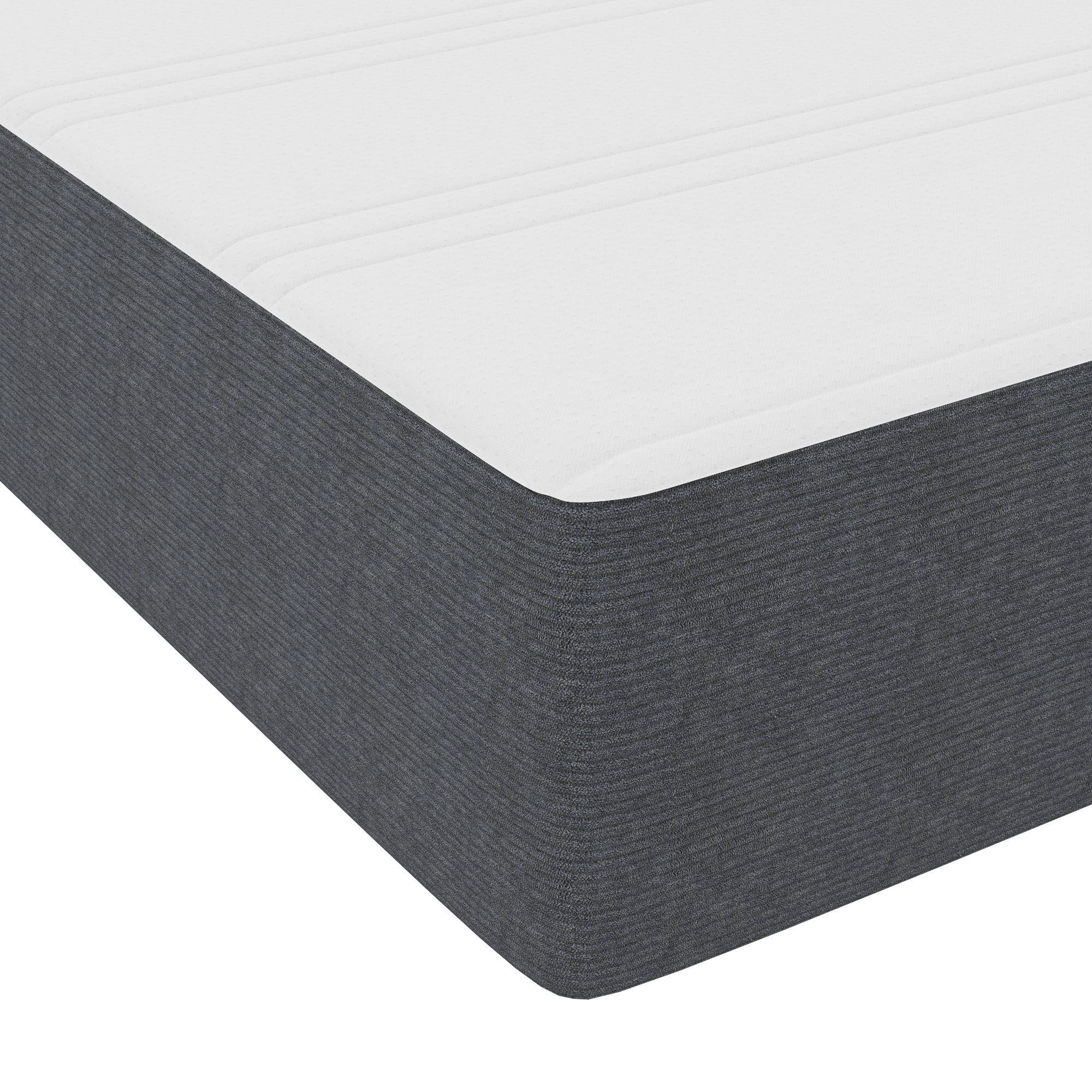 Lovos rėmas su čiužiniu tamsiai pilkas 100 x 200 cm velvetas - Image 11
