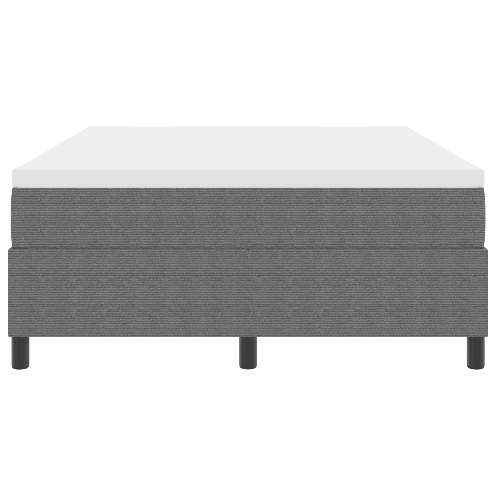 Dėžės pavasario lova su čiužiniu Šviesiai pilka 160x200 cm Velvetas - Image 7