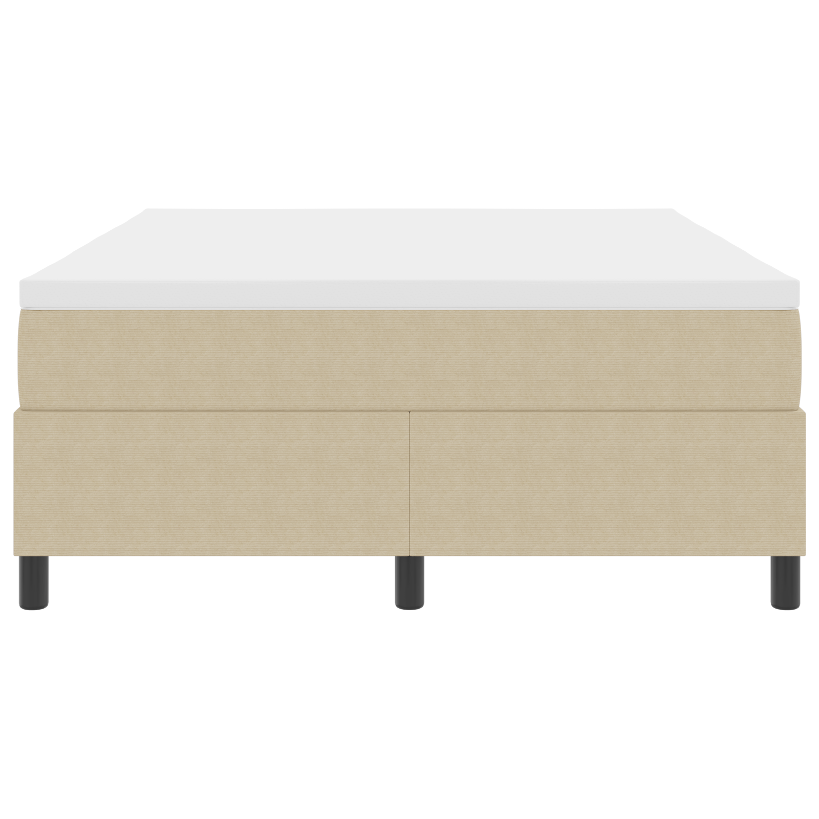 Box Spring Lova su Čiužiniu Šviesiai Žalia Pilka 160x200 cm Velveto Audinys - Image 7