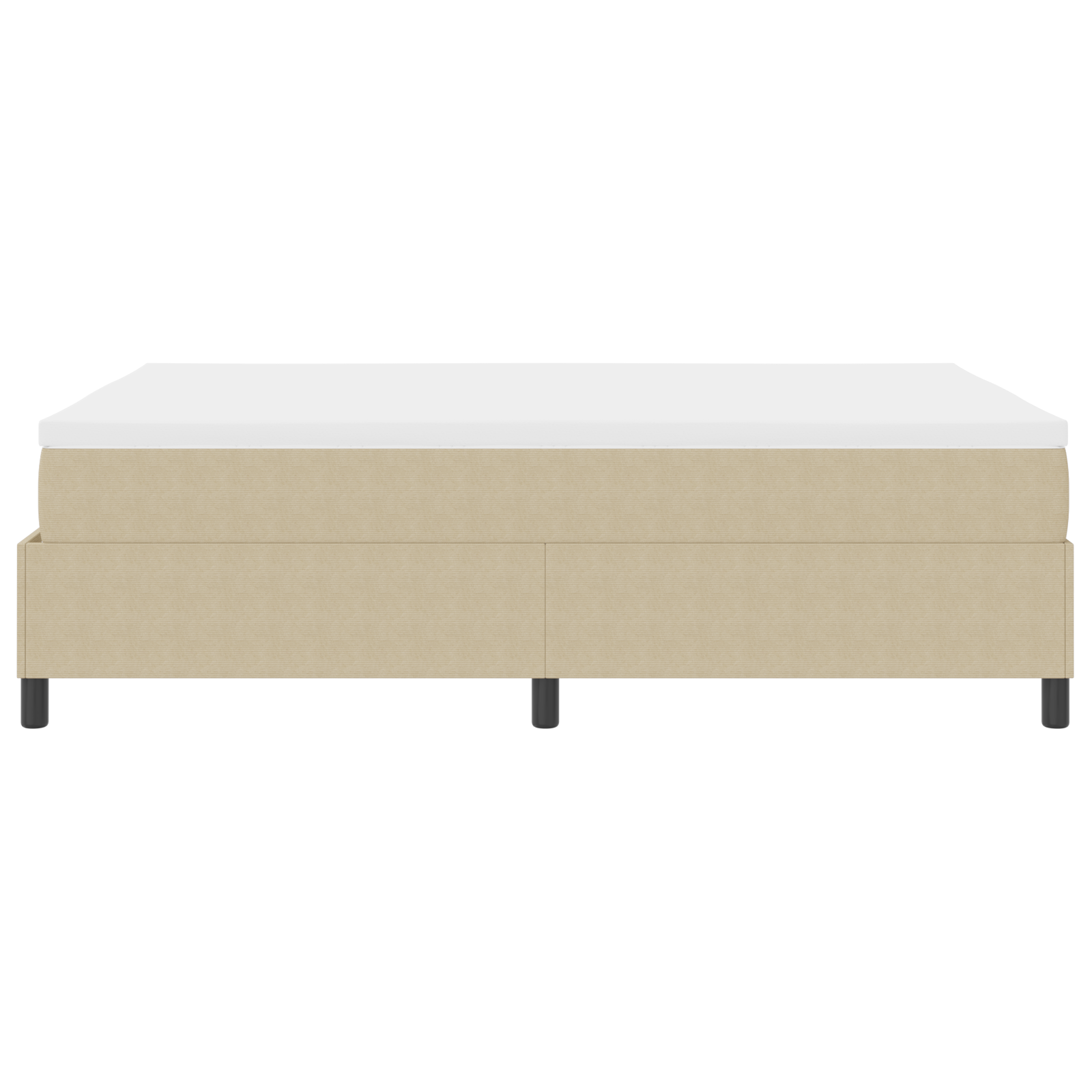 Box Spring Lova su Čiužiniu Šviesiai Žalia Pilka 160x200 cm Velveto Audinys - Image 8