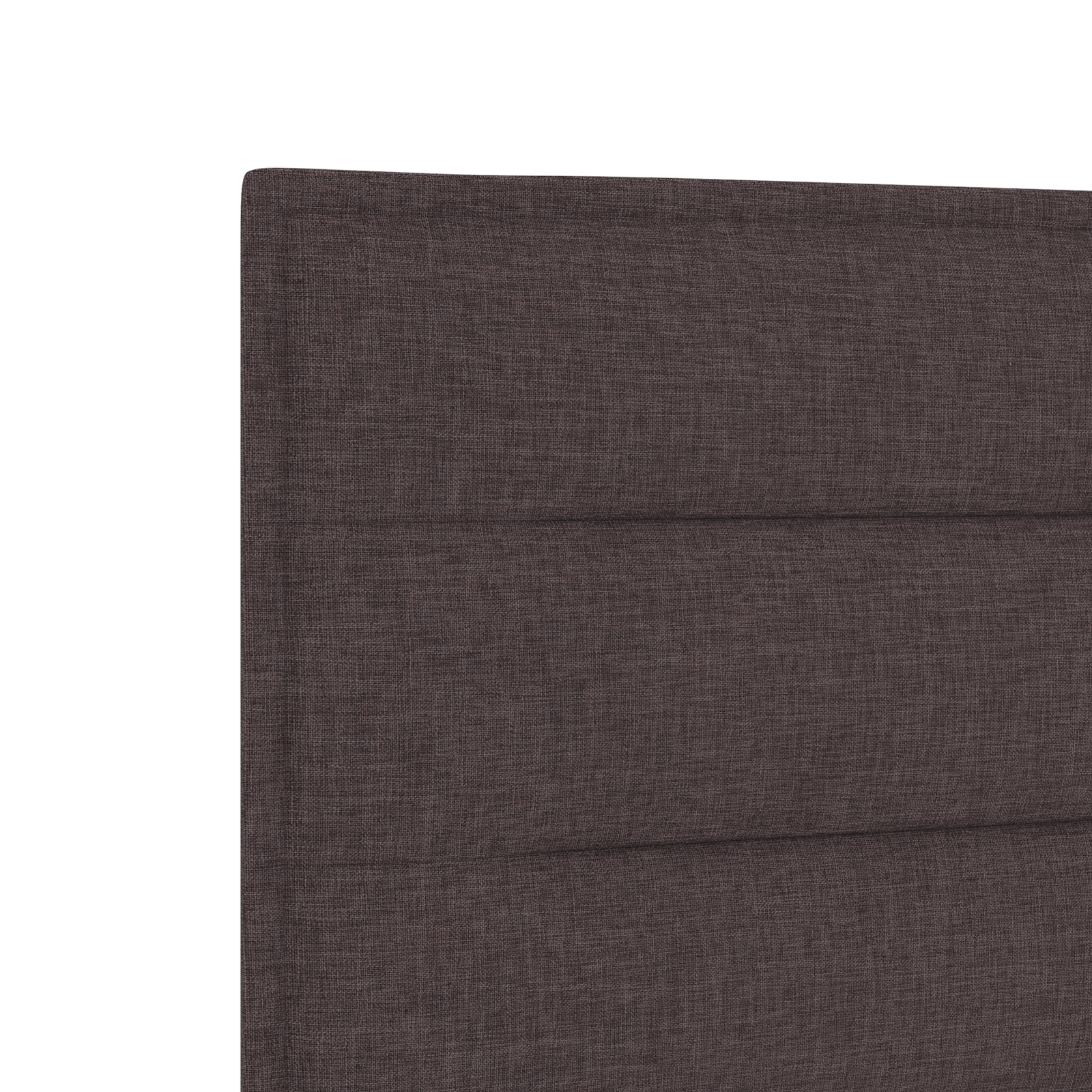 Headboard Lines Design Dark Brown 80 cm Fabric - Image 7