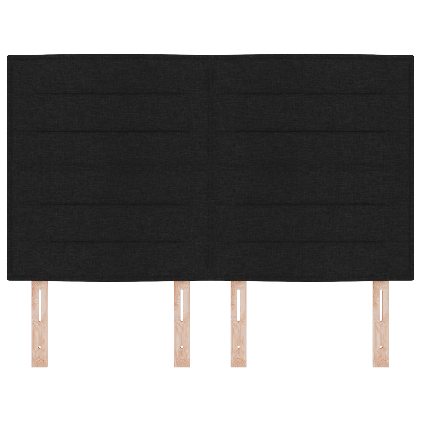 Sengegavl Linjer Design Sort 140 cm Stof 4 image product%2F3337686%2FP Image 3337686 WBG Front 03