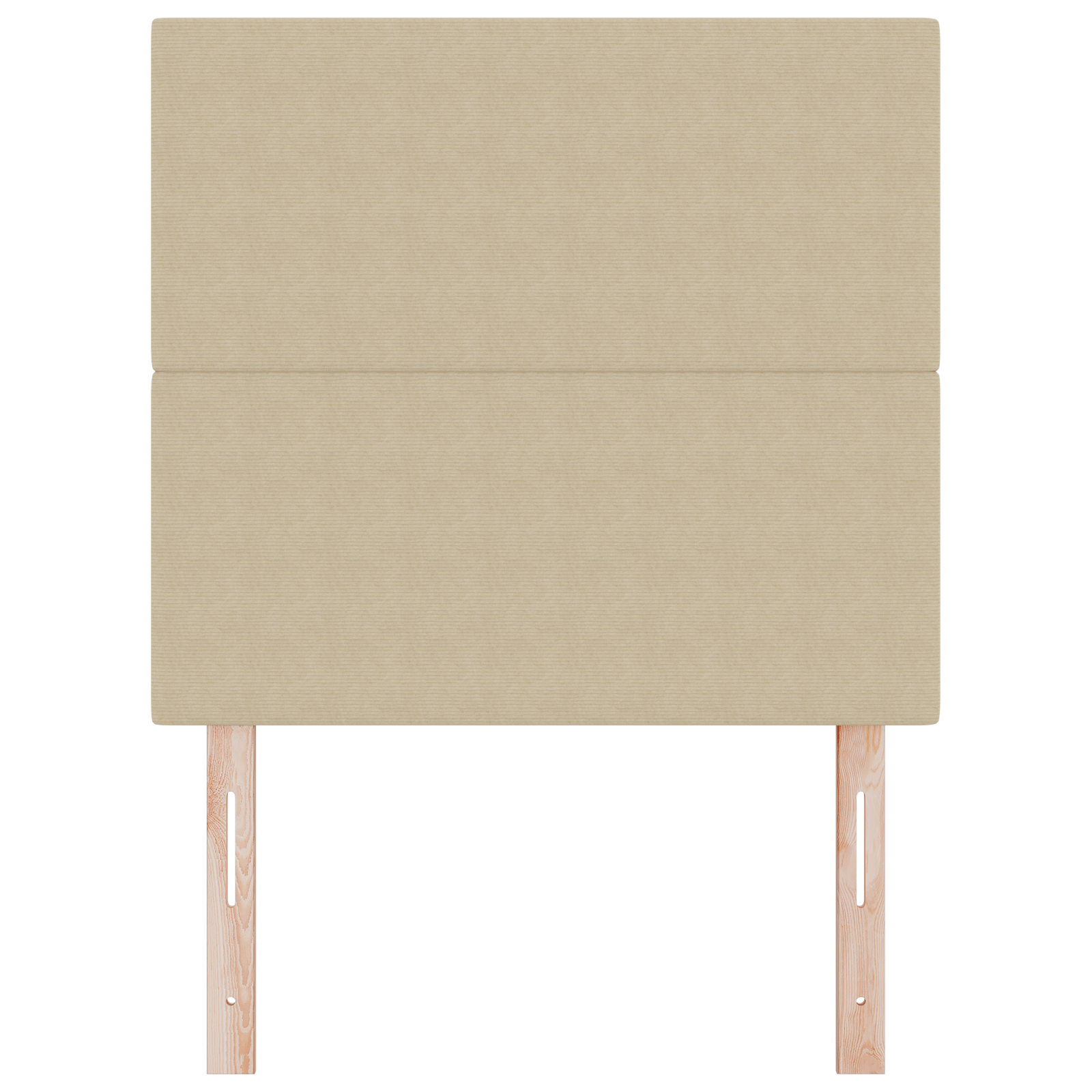 Headboard Plain Design Light Green Grey 100 cm Corduroy Fabric - Image 4