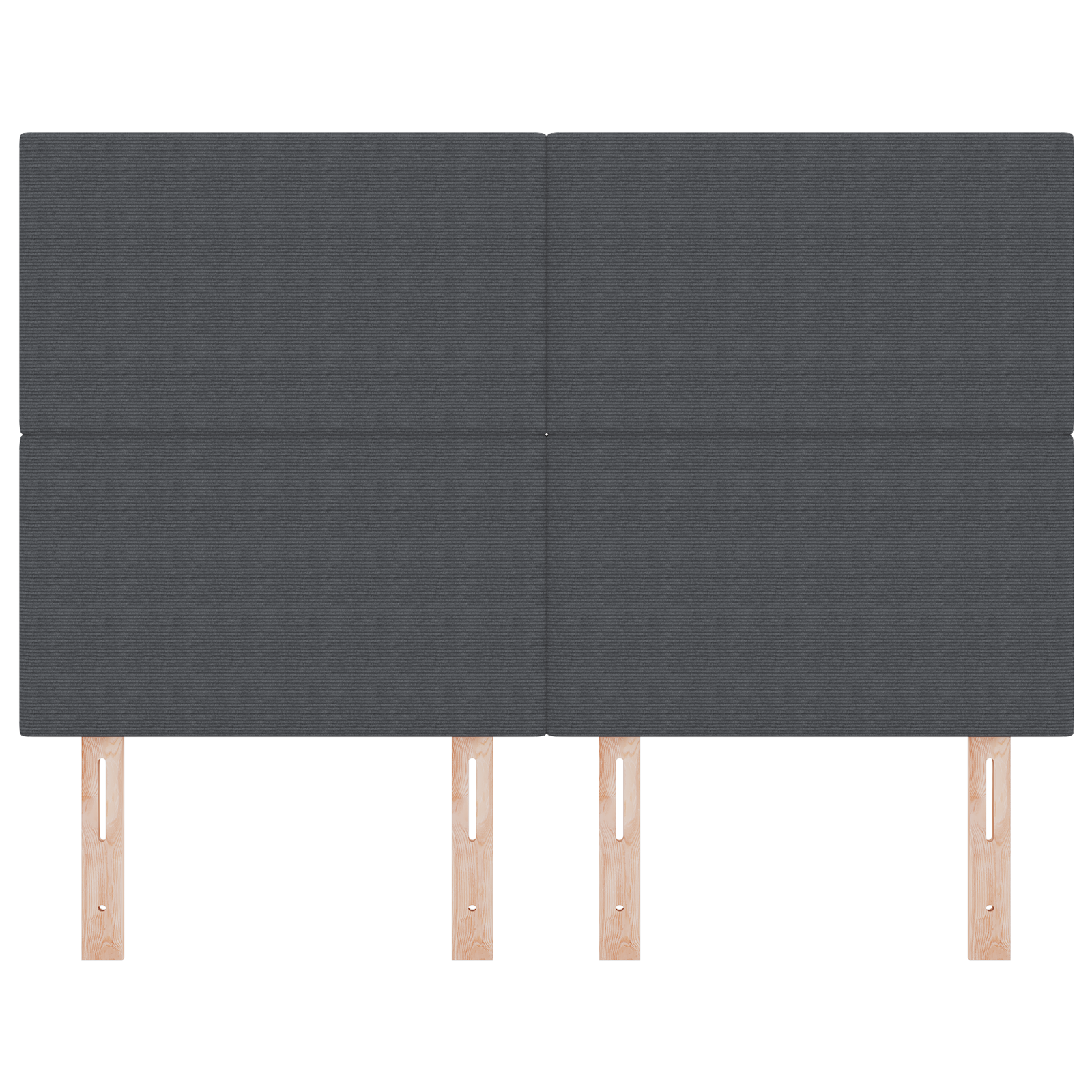 Hovedgærde Enkel Design Mørkegrå 140 cm Corduroy Stof 4 image product%2F3337725%2FP Image 3337725 WBG Front 03