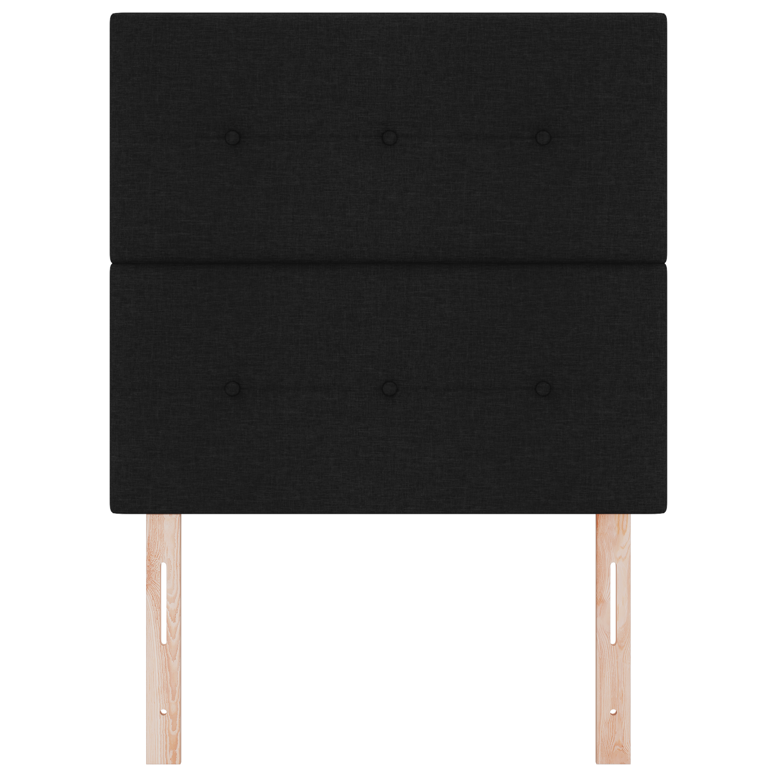 Hovedgavl Med Knapper Sort 90 cm Stof 4 image product%2F3337797%2FP Image 3337797 WBG Front 03