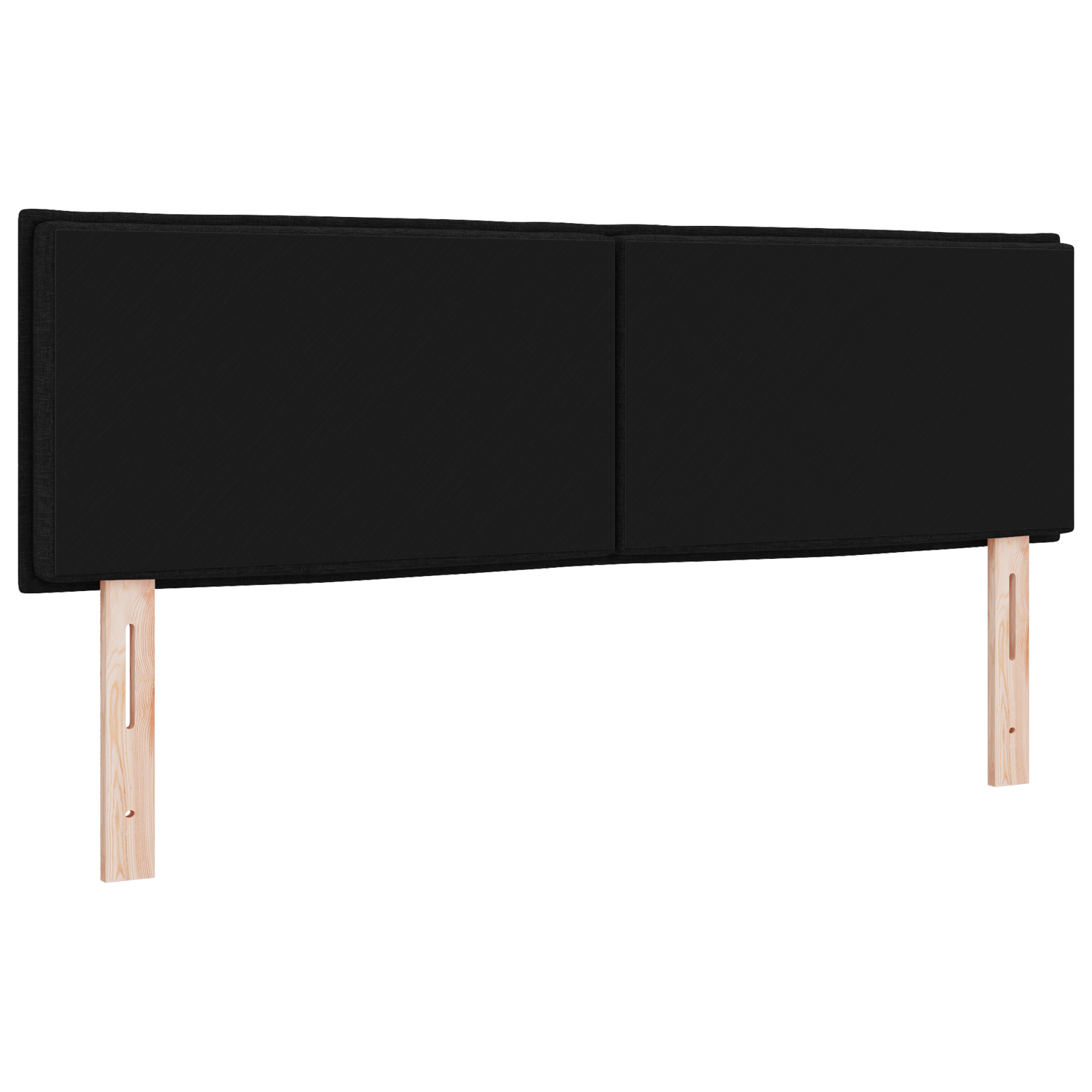 LED Headboard Lines Design Black 72 cm Fabric - Image 7