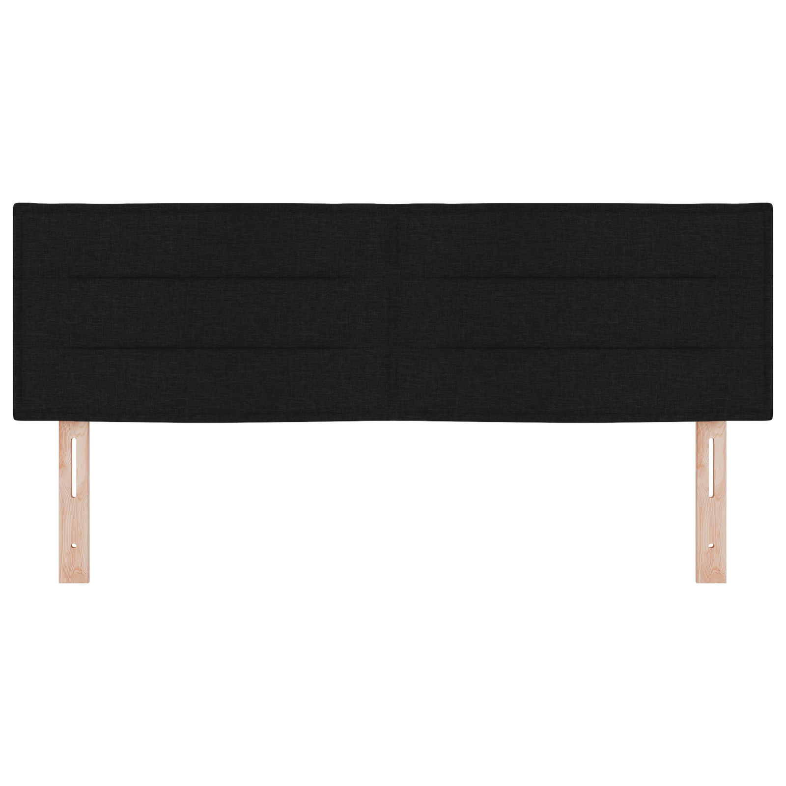 LED Headboard Lines Design Black 72 cm Fabric - Image 5