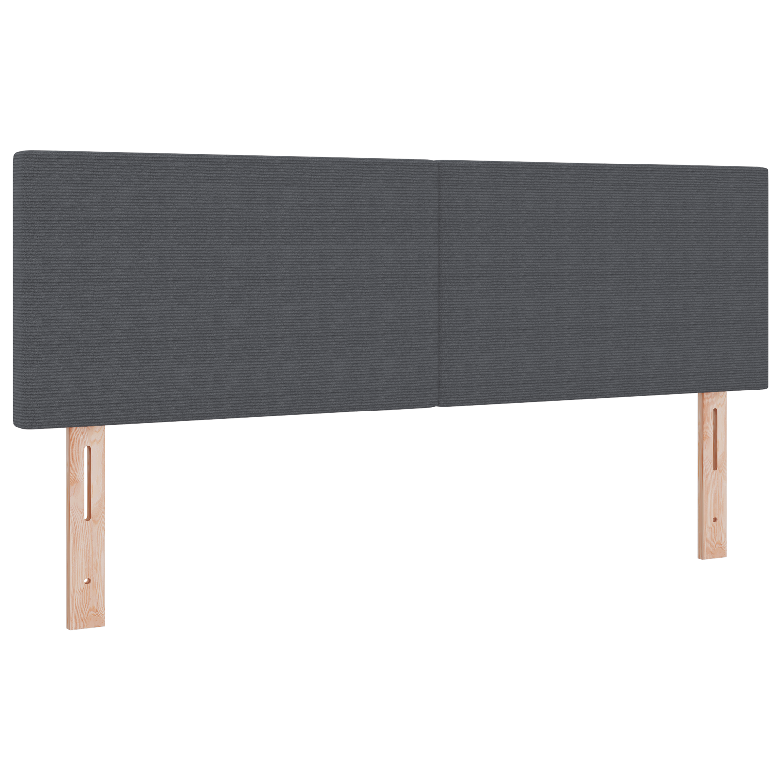 Vidaxl Led Kopfteil Einfaches Design Lichtgrün Grau 72 Cm Cordstoff vidaXL - Bild 26 von 60