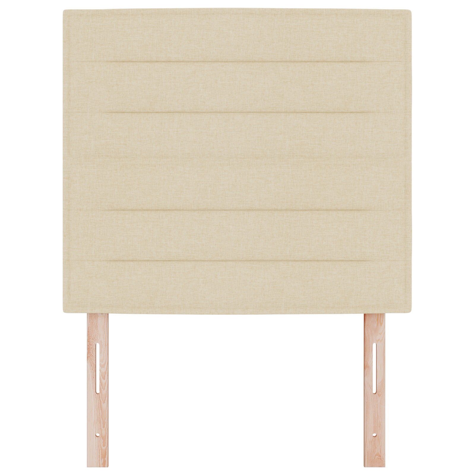 LED Headboard Lines Design Cream 80 cm Fabric - Image 5
