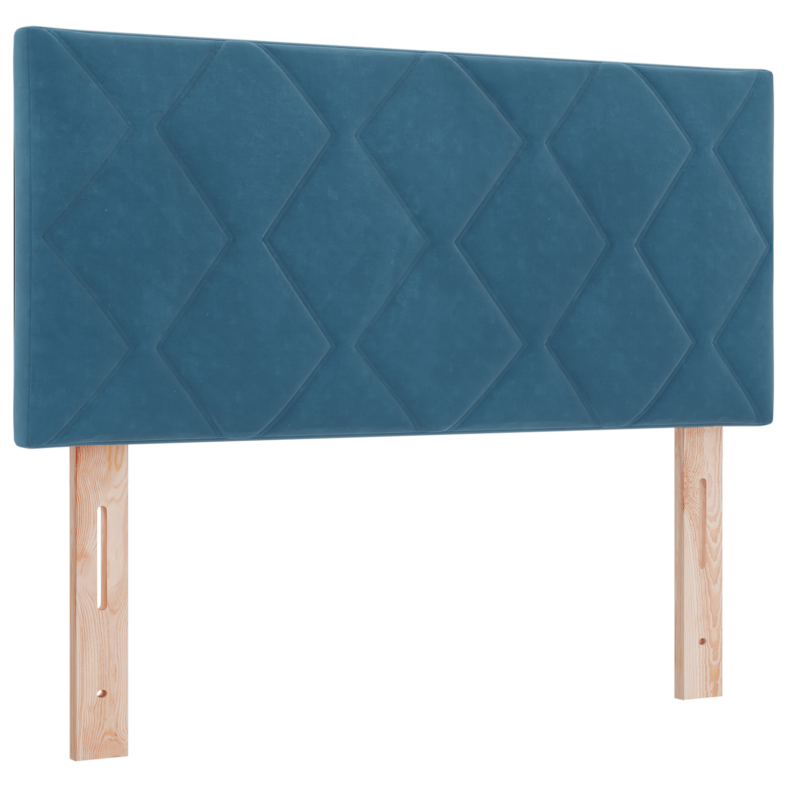 Čiužinys su lova Mėlyna 90x200 cm Aksomas - Image 7