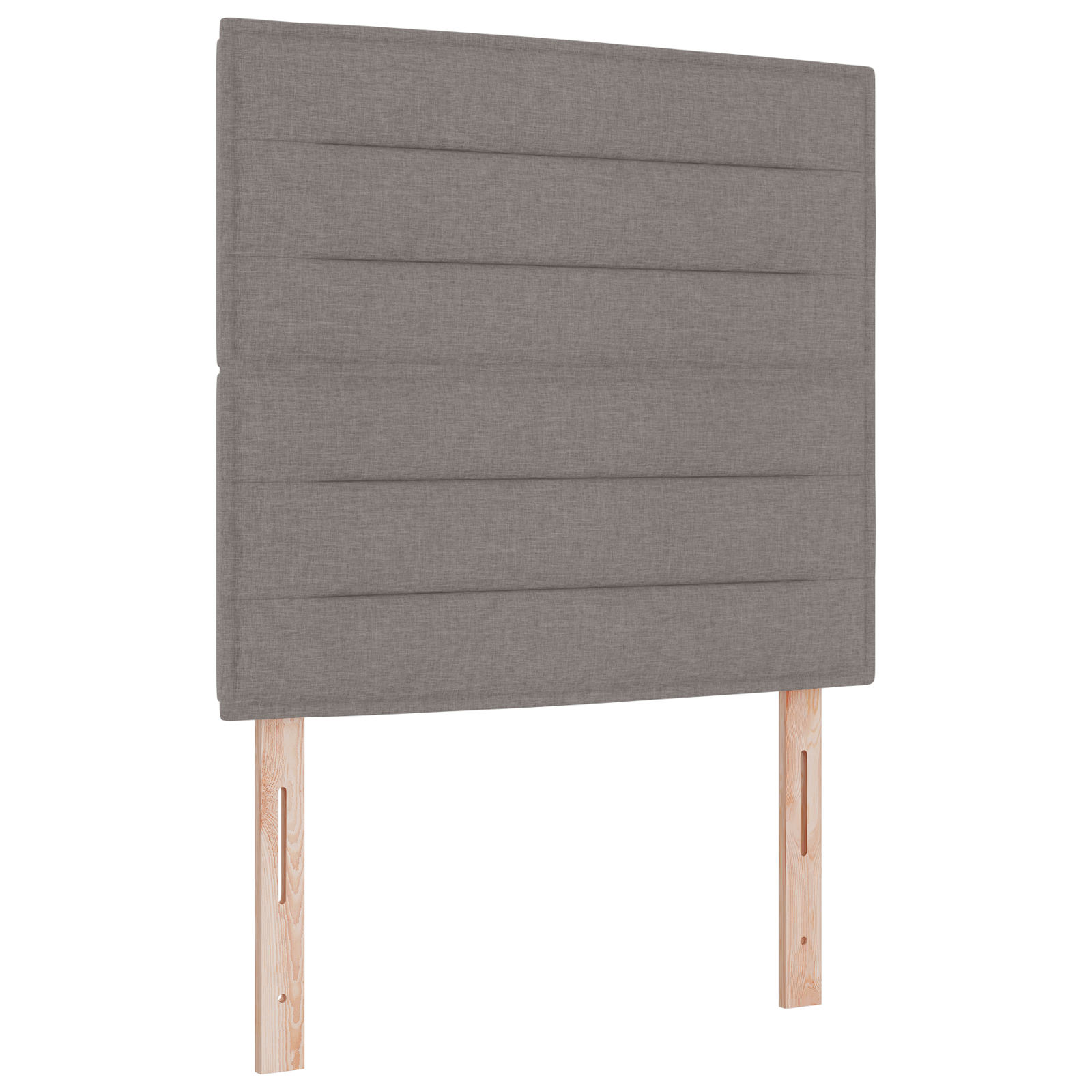 dėžutės spyruoklinė lova su čiužiniu taupe 100x200 cm audinys - Image 3