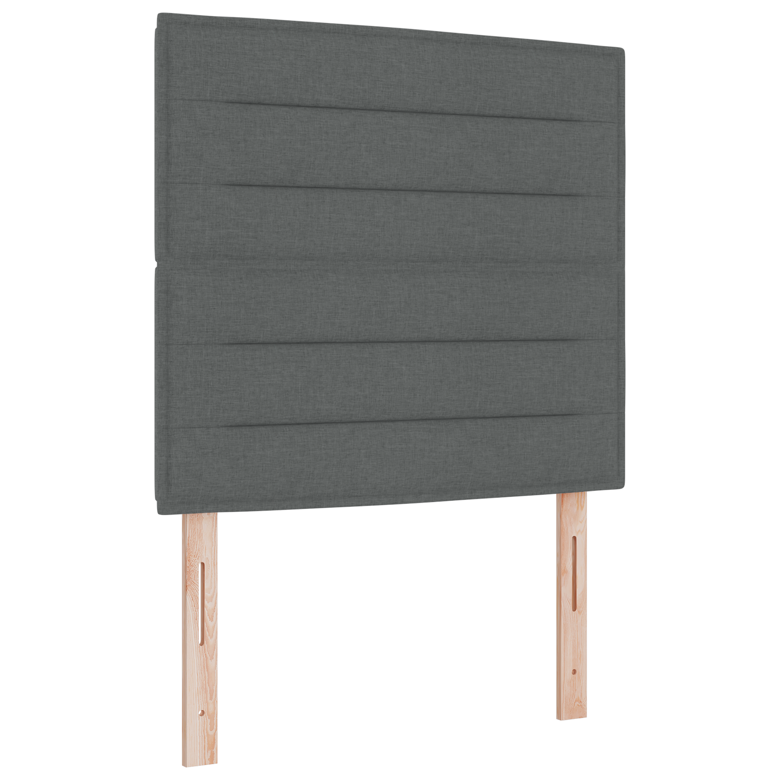 Thumbnail - vidaXL Boxspringbett mit Matratze Dunkelgrau Klein Doppel Stoff