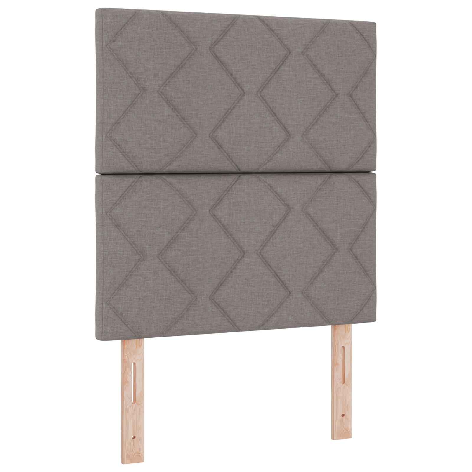 Dėžės pavasario lova su čiužiniu Taupe 80x200 cm Audinys - Image 3