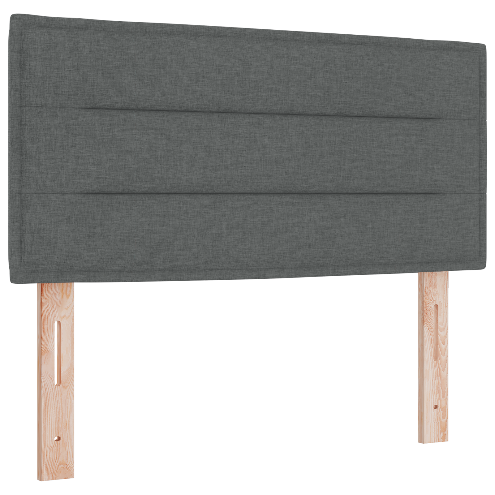 Čiužinių Dėžė su Čiužiniu Tamsiai Pilka 90x200 cm Audinys - Image 6