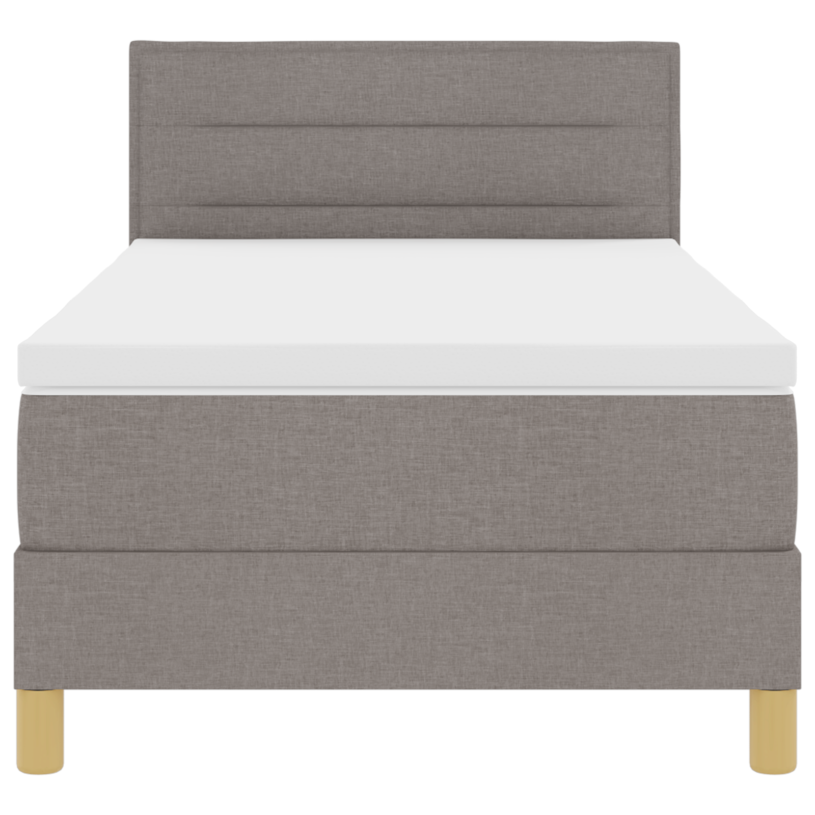 Boxspringbett Matratze LED Bett Bettgestell Polsterbett Lattenrost Stoff vidaXL - Bild 92 von 96