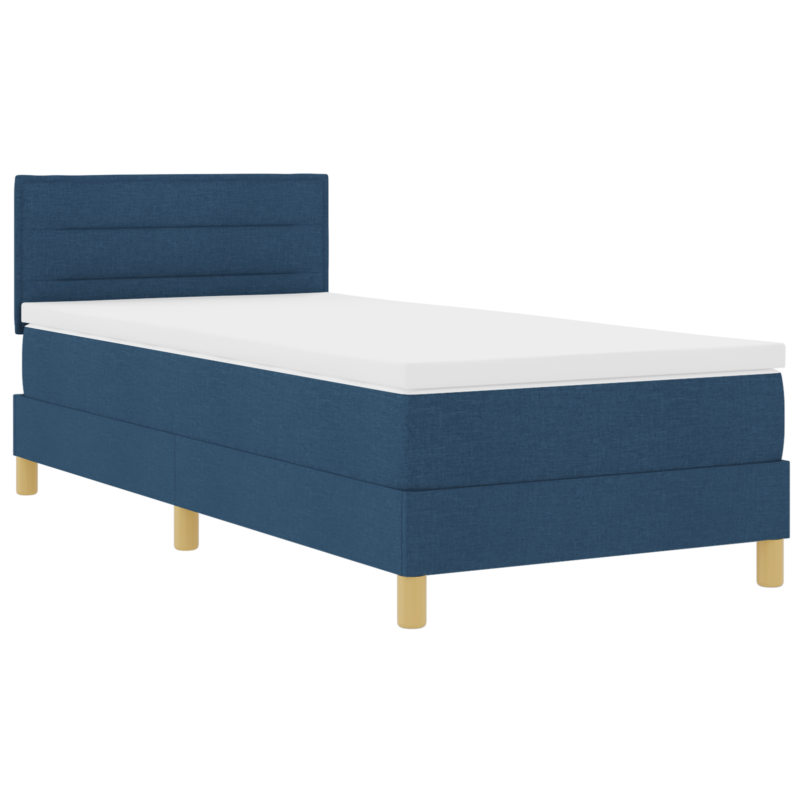 Boxspringbett Matratze LED Bett Bettgestell Polsterbett Lattenrost Stoff vidaXL - Bild 14 von 96