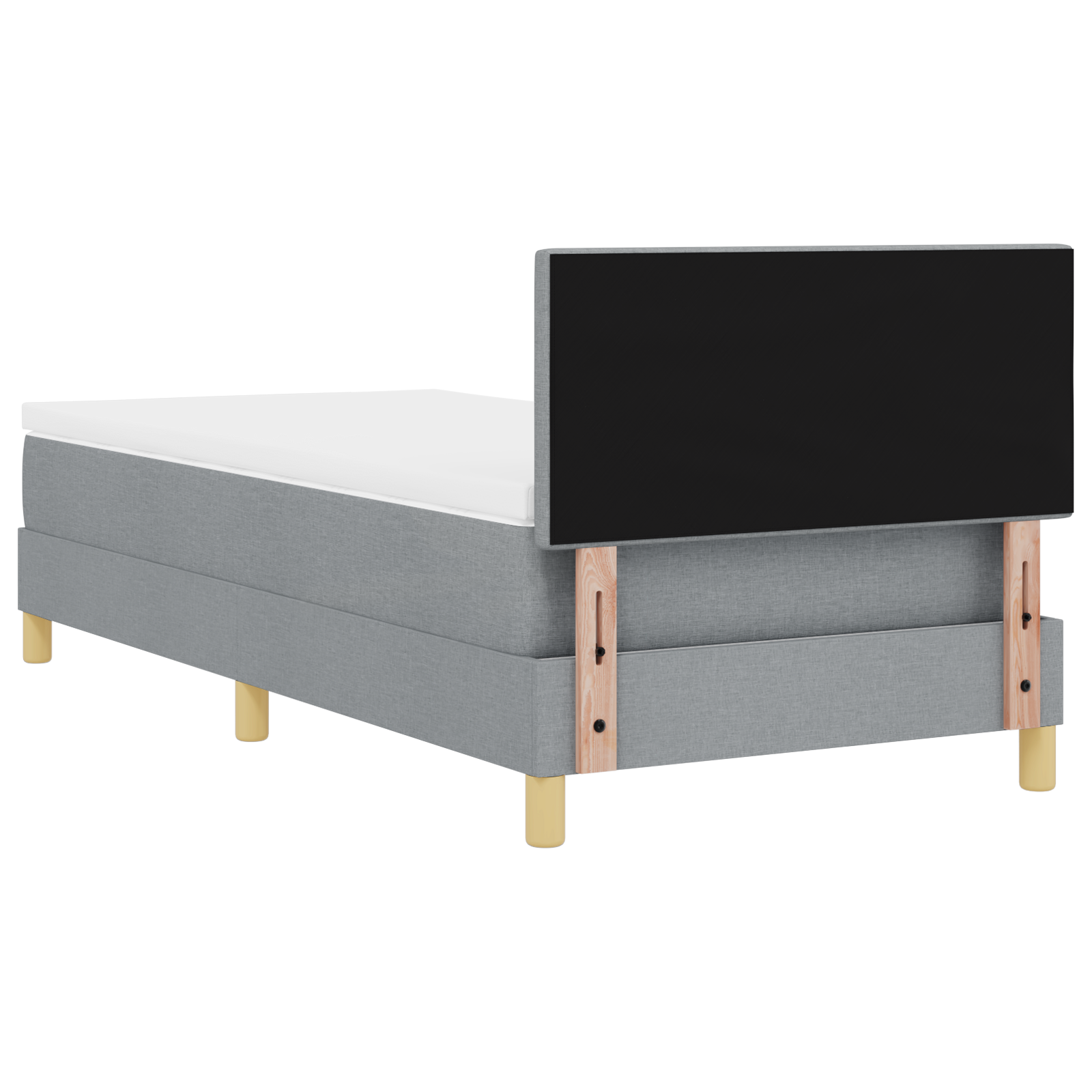 Boxspringbett Matratze LED Bett Bettgestell Polsterbett Lattenrost Stoff vidaXL - Bild 70 von 96
