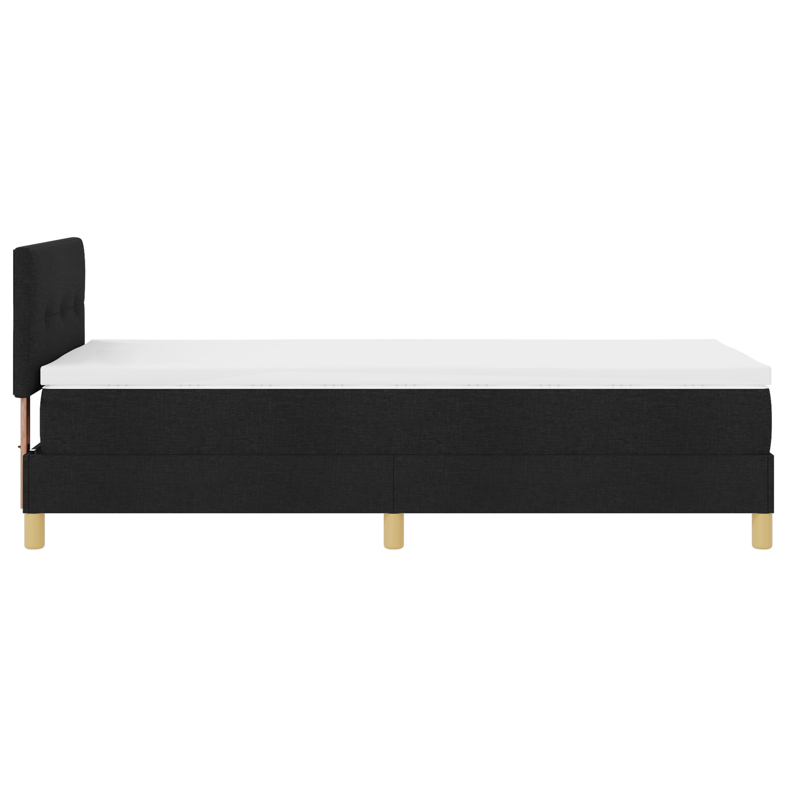 Boxspringbett Matratze LED Bett Bettgestell Polsterbett Lattenrost Stoff vidaXL - Bild 81 von 96