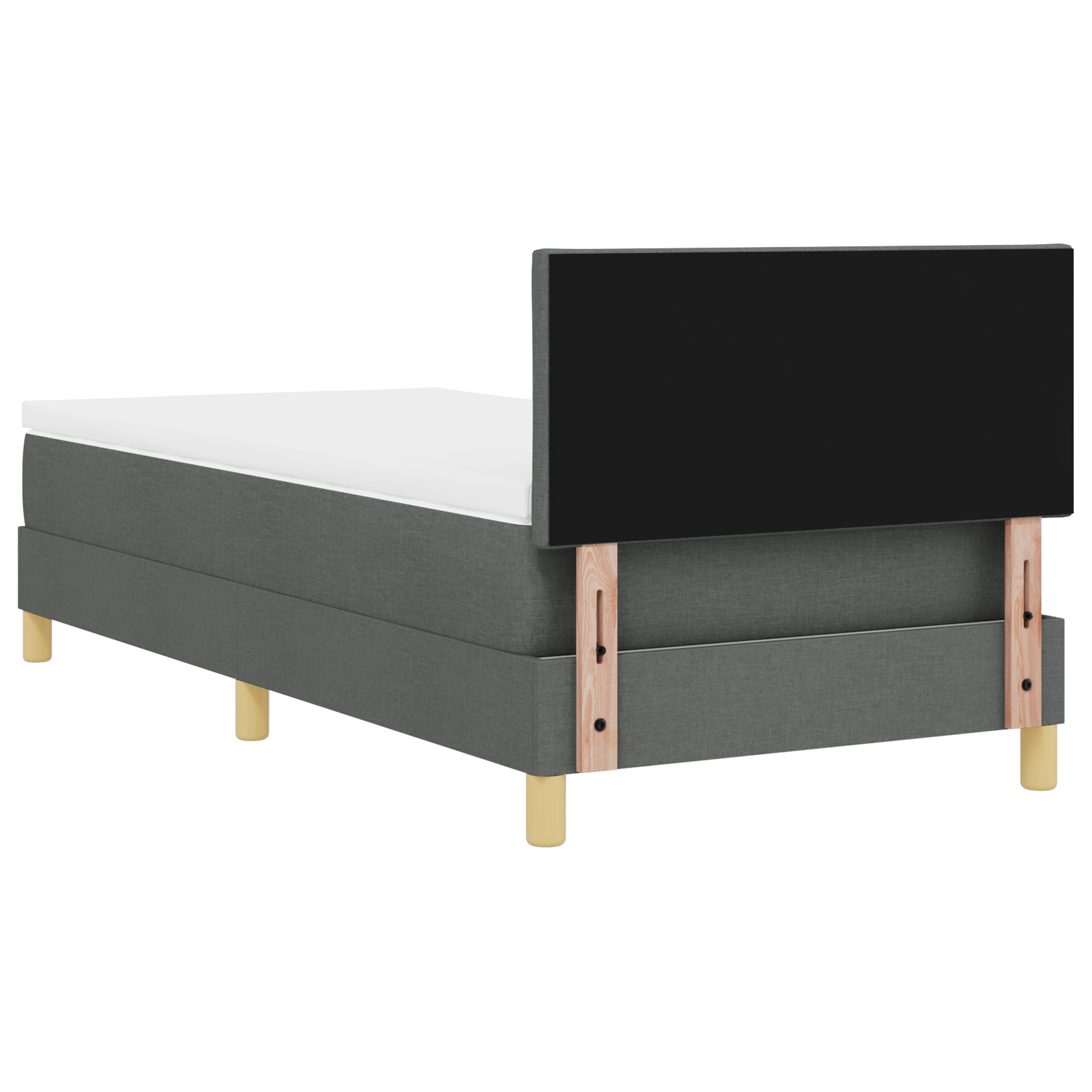 Boxspringbett Matratze LED Bett Bettgestell Polsterbett Lattenrost Stoff vidaXL - Bild 58 von 96