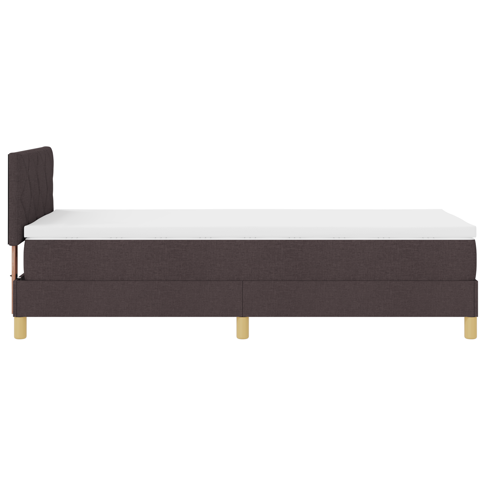 Boxspringbett Matratze LED Bett Bettgestell Polsterbett Lattenrost Stoff vidaXL - Bild 45 von 96