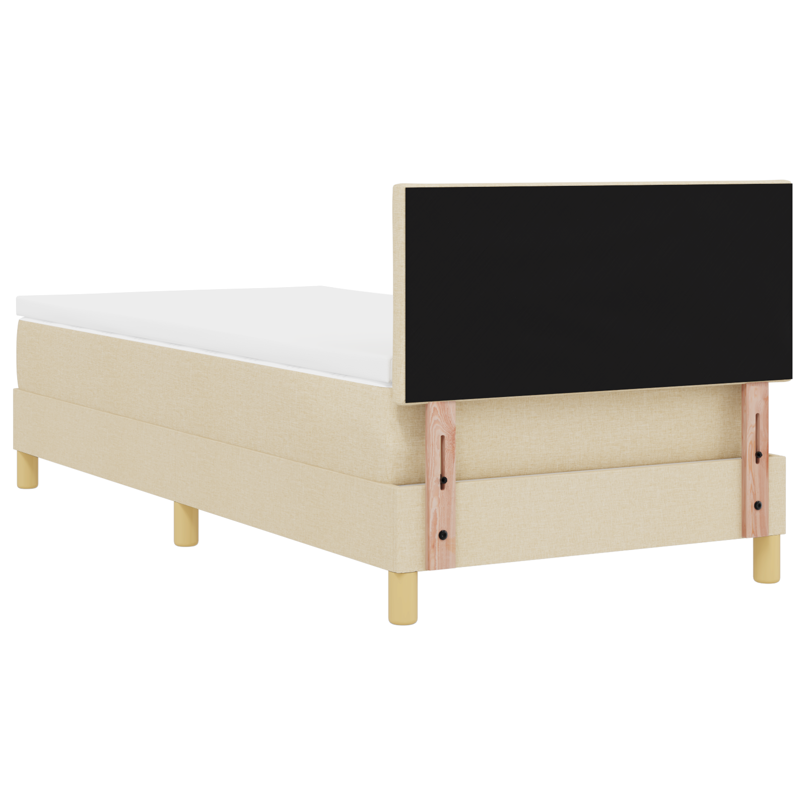 Boxspringbett Matratze LED Bett Bettgestell Polsterbett Lattenrost Stoff vidaXL - Bild 34 von 96
