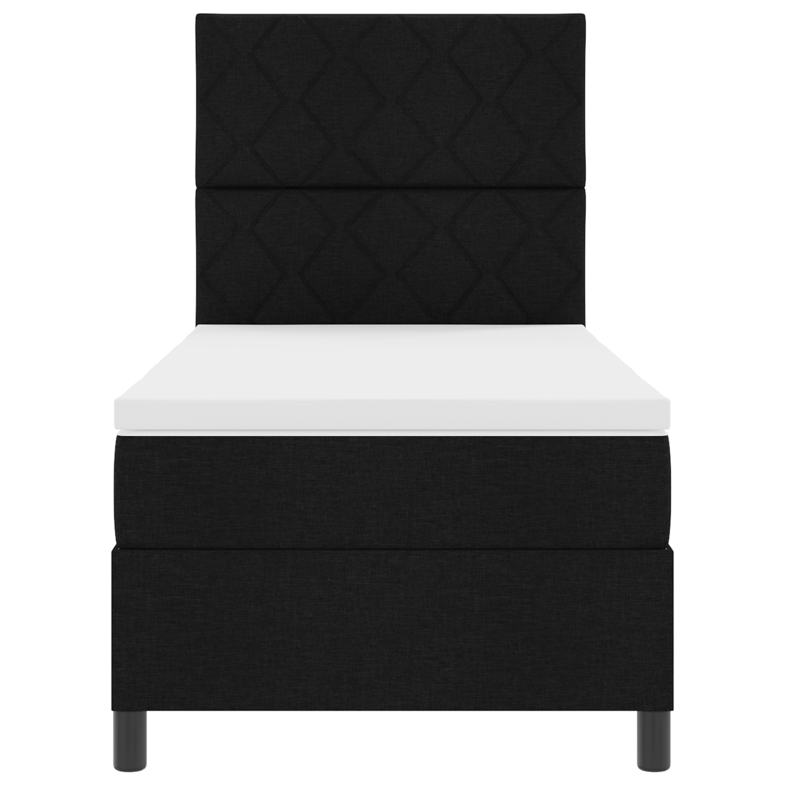 Boxspringbett Matratze LED Bett Bettgestell Polsterbett Lattenrost Stoff vidaXL - Bild 49 von 53