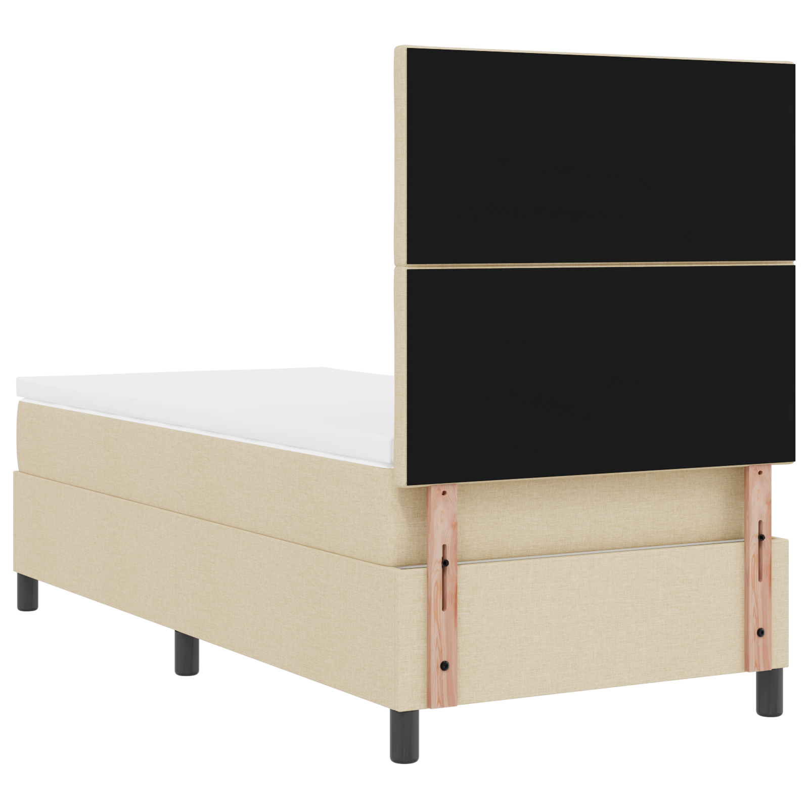 Boxspringbett Matratze LED Bett Bettgestell Polsterbett Lattenrost Stoff vidaXL - Bild 27 von 53