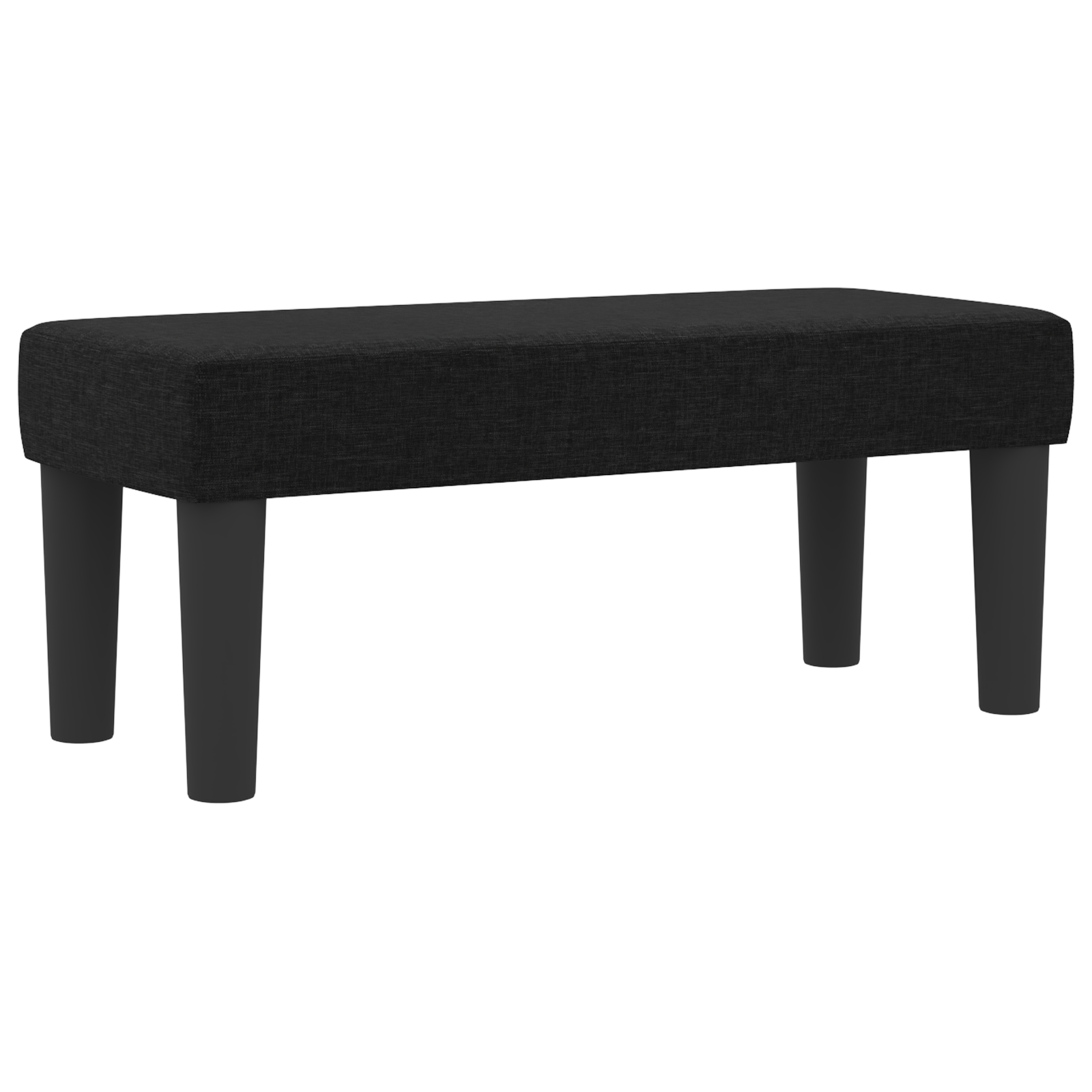 Dvigulė lova su čiužiniu ir suoleliu Juoda 80x200 cm Audinys - Image 8