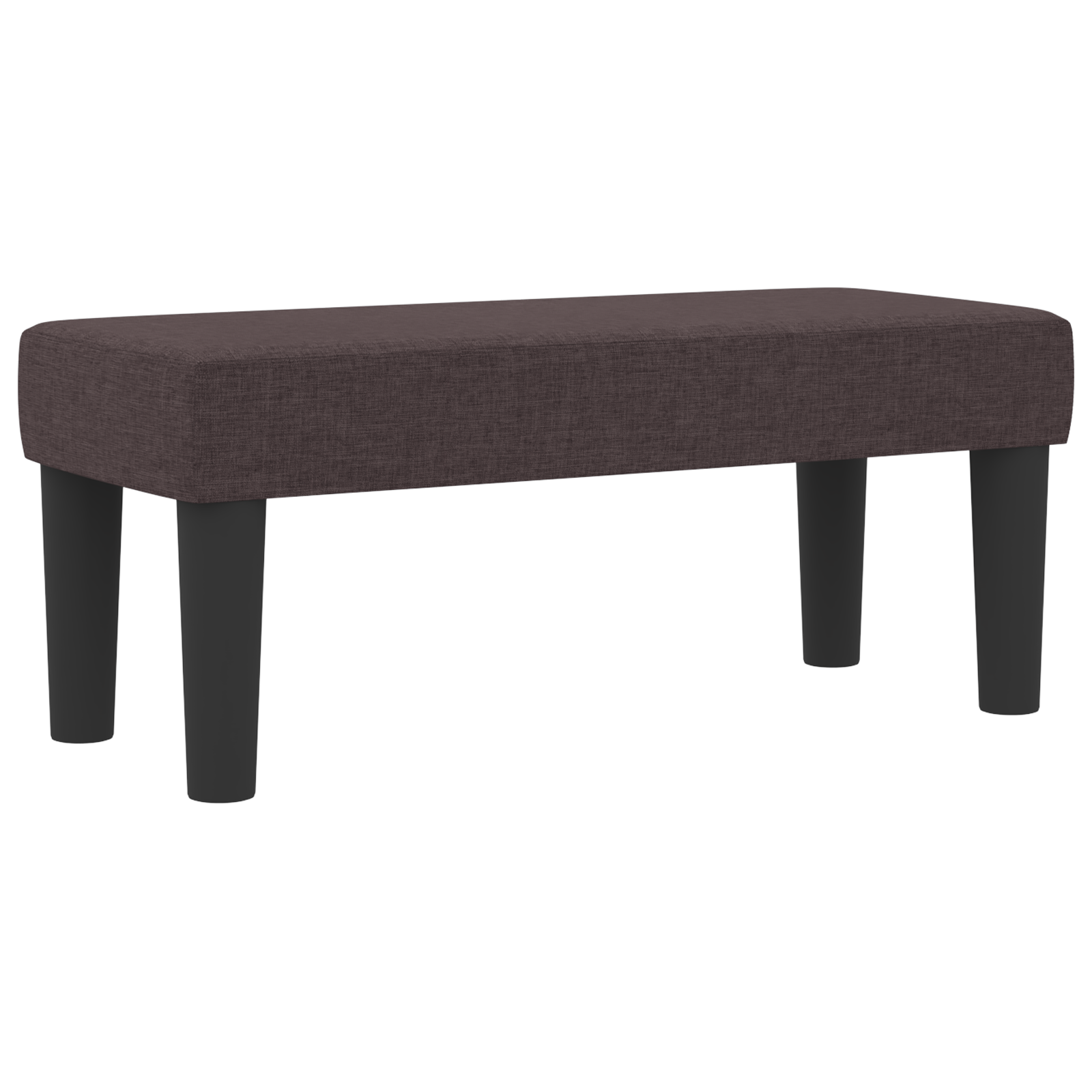 Dėžės pavasario lova su čiužiniu ir suoleliu tamsiai ruda 80x200 cm audinys - Image 6