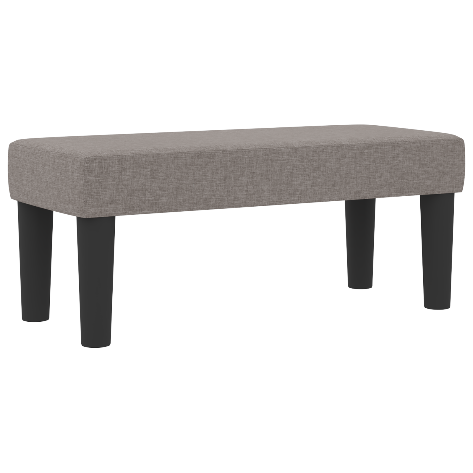 Box Spring Bed with Mattress & Bench Taupe 80x200 cm Fabric - Image 6