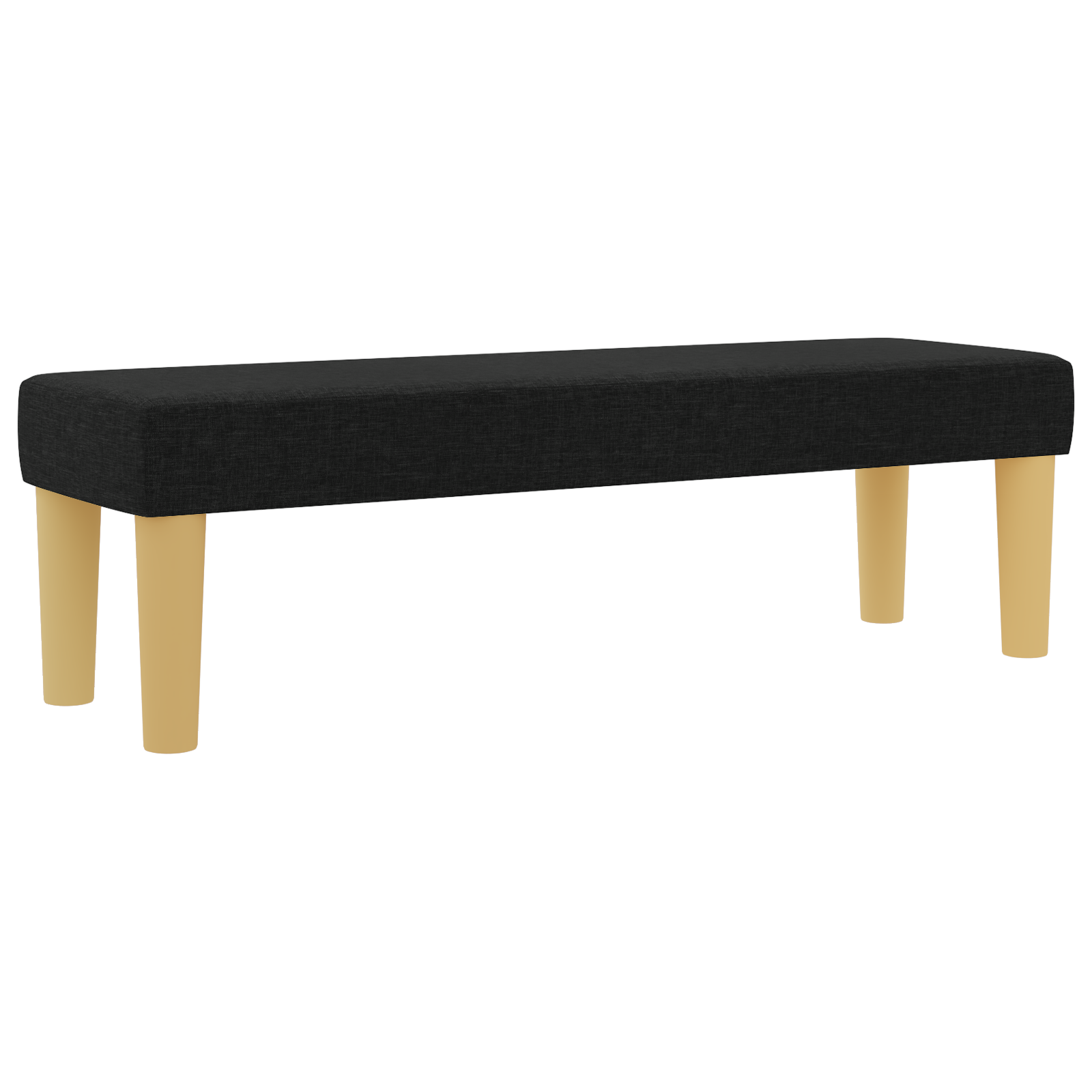 Box Spring lovelės čiužinys su suoleliu juodas 180x200 cm audinys - Image 7