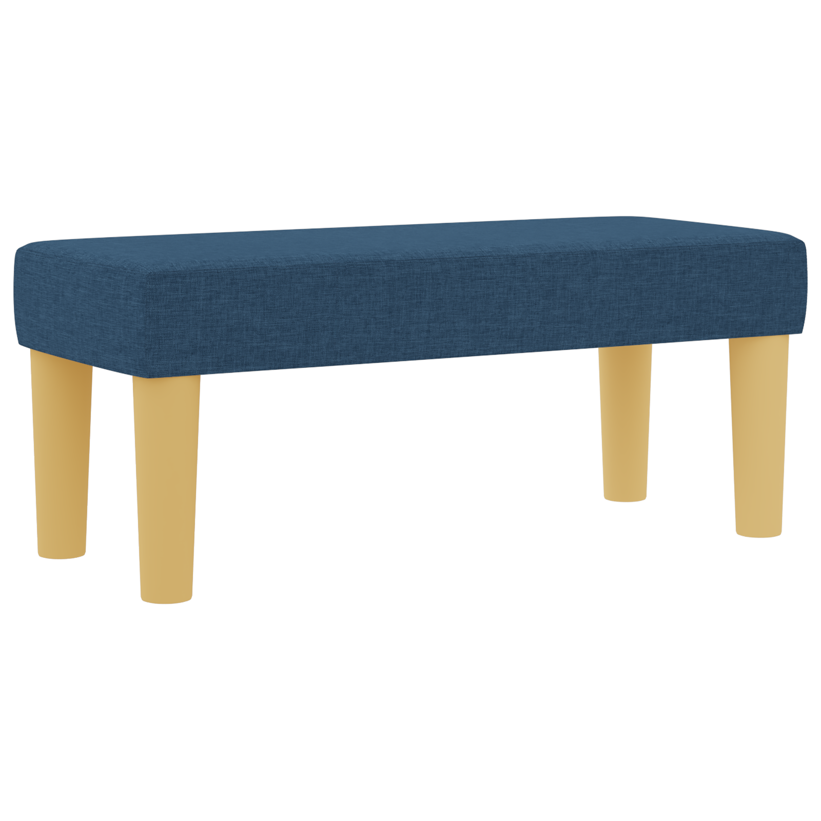 Dėžės spring lova su čiužiniu ir suolu mėlyna 100x200 cm audinys - Image 7