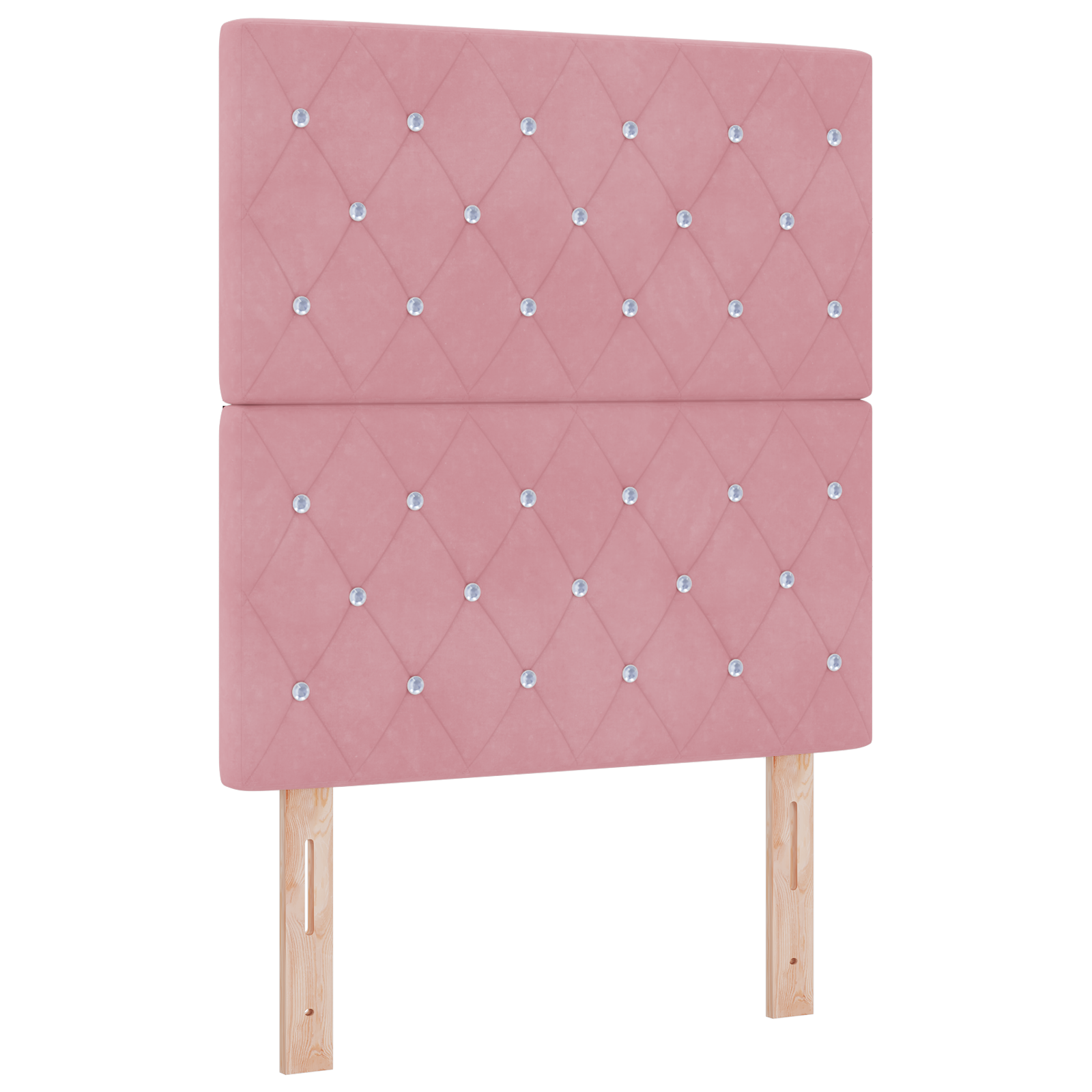 Lovos Rėmas Rožinė 80x200 cm Aksomas - Image 7