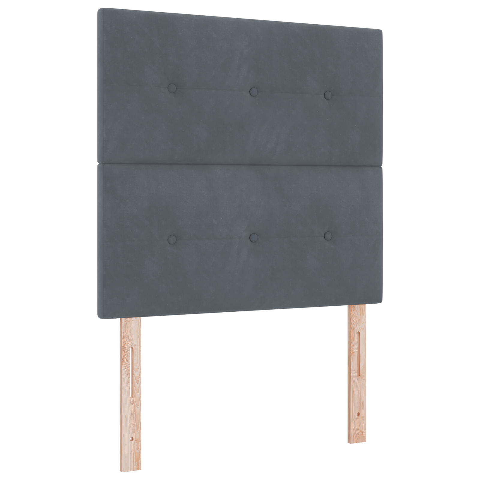 Bed Frame Dark Grey 120x200 cm Velvet - Image 7