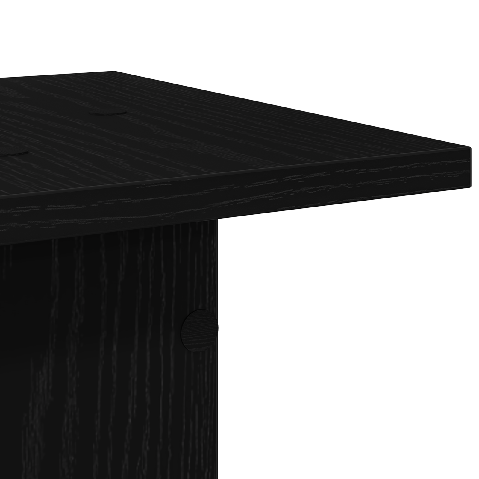 Pflanzenständer 2 Stk. Schwarz Eiche 30x30x80 cm Holzwerkstoff - pflanzen-anzucht-staender - Your Garden Eden