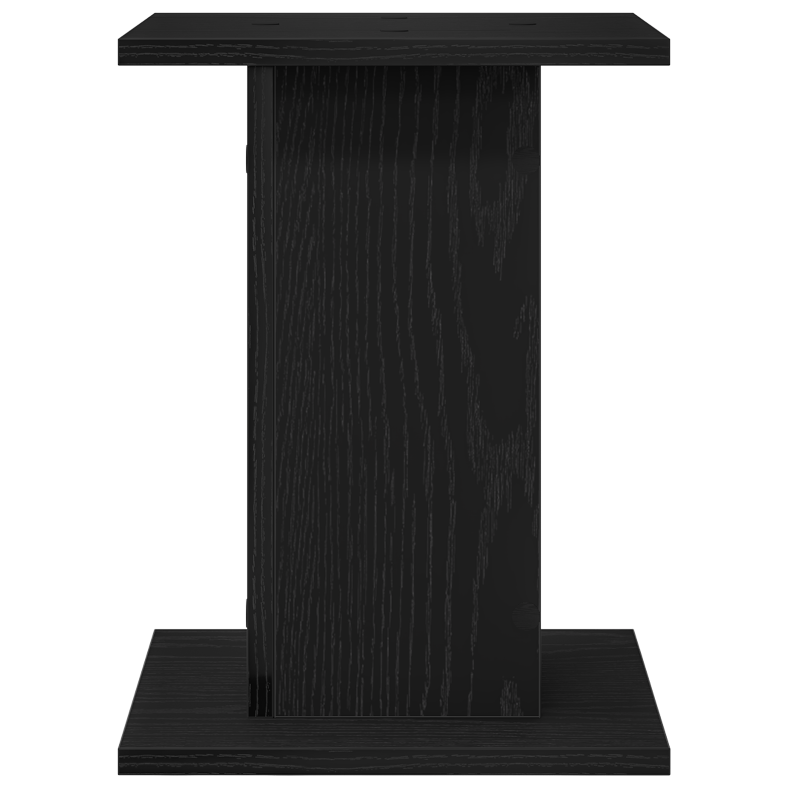 Pflanzenständer 2 Stk. Schwarz Eiche 30x30x40 cm Holzwerkstoff - pflanzen-anzucht-staender - Your Garden Eden