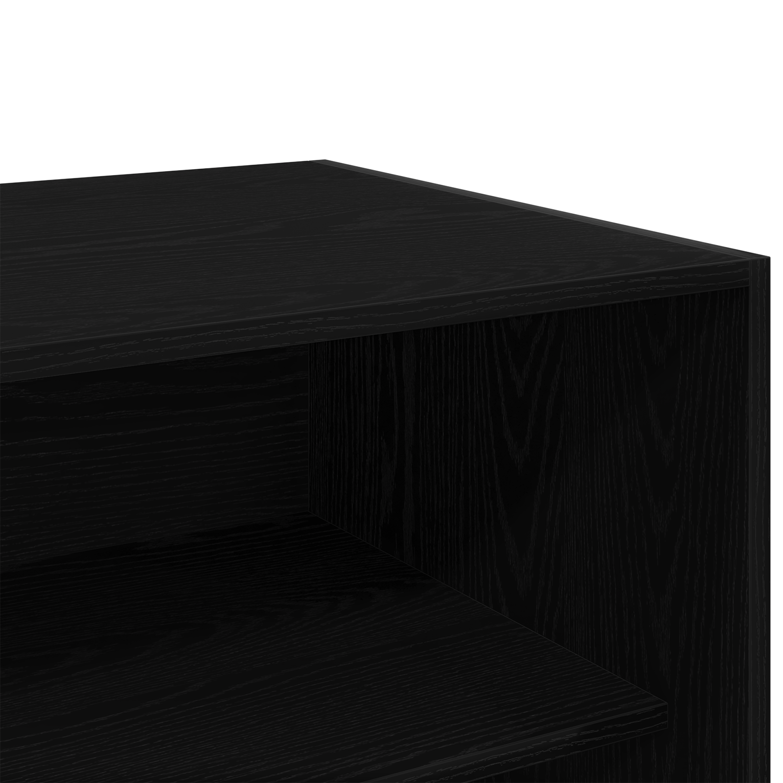 Juodos ąžuolo spinta - 100x50x200 cm - Image 8